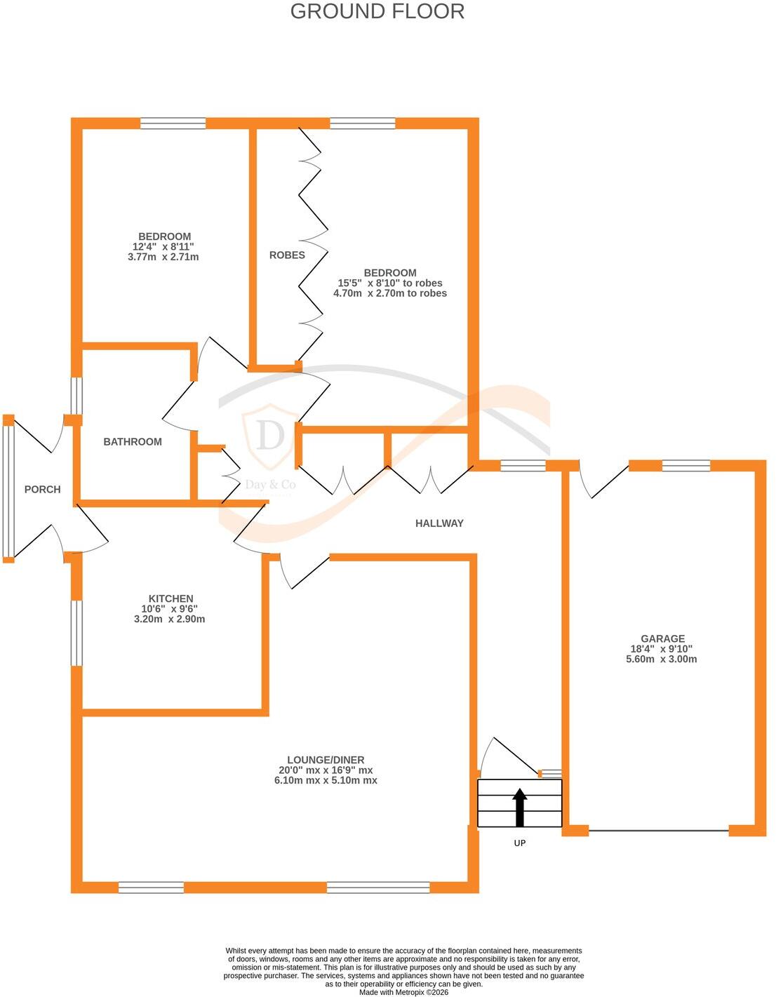 Random Close, Keighley, BD22 floorplan
