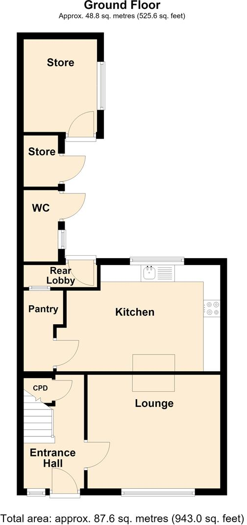 Garth Close, Hook floorplan