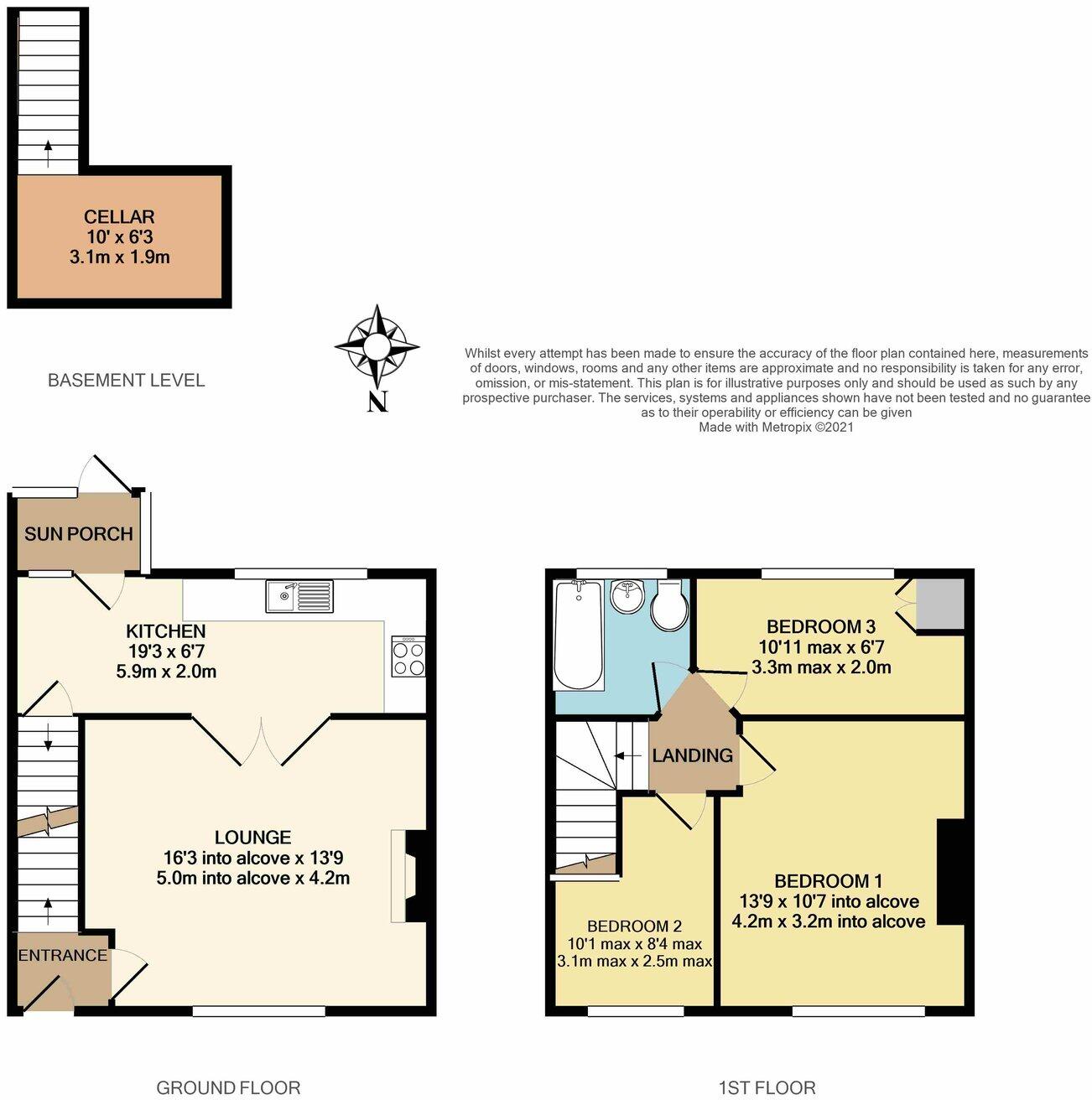 Shirley Street, Saltaire,  SHIPLEY, BD18 floorplan