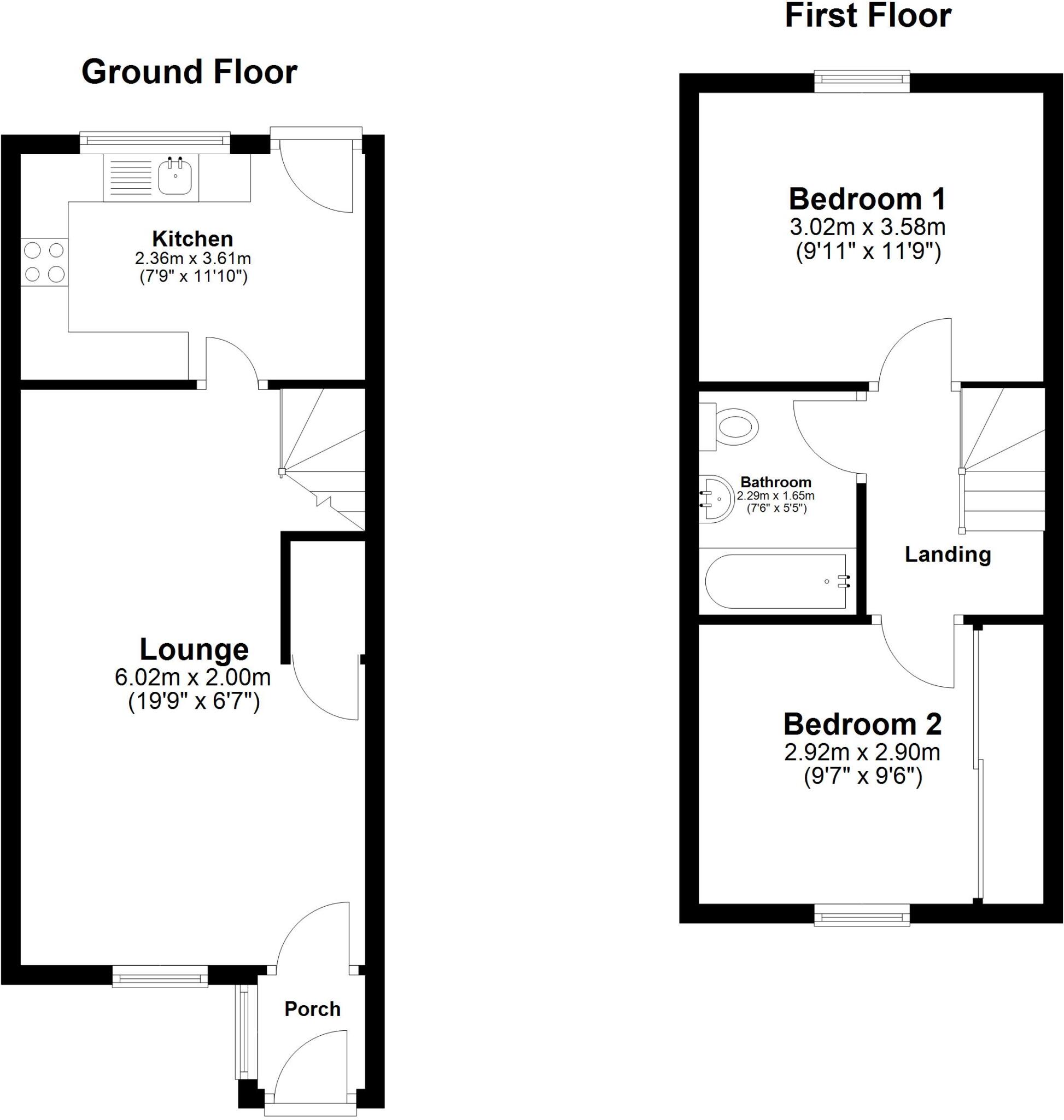 Skipsea View, Sunderland, Tyne and Wear, SR2 floorplan
