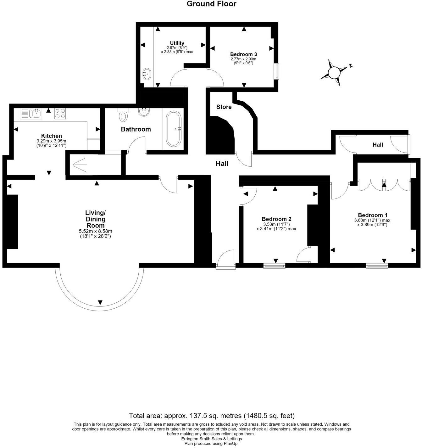 Park Place, The Park, Cheltenham, GL50 floorplan