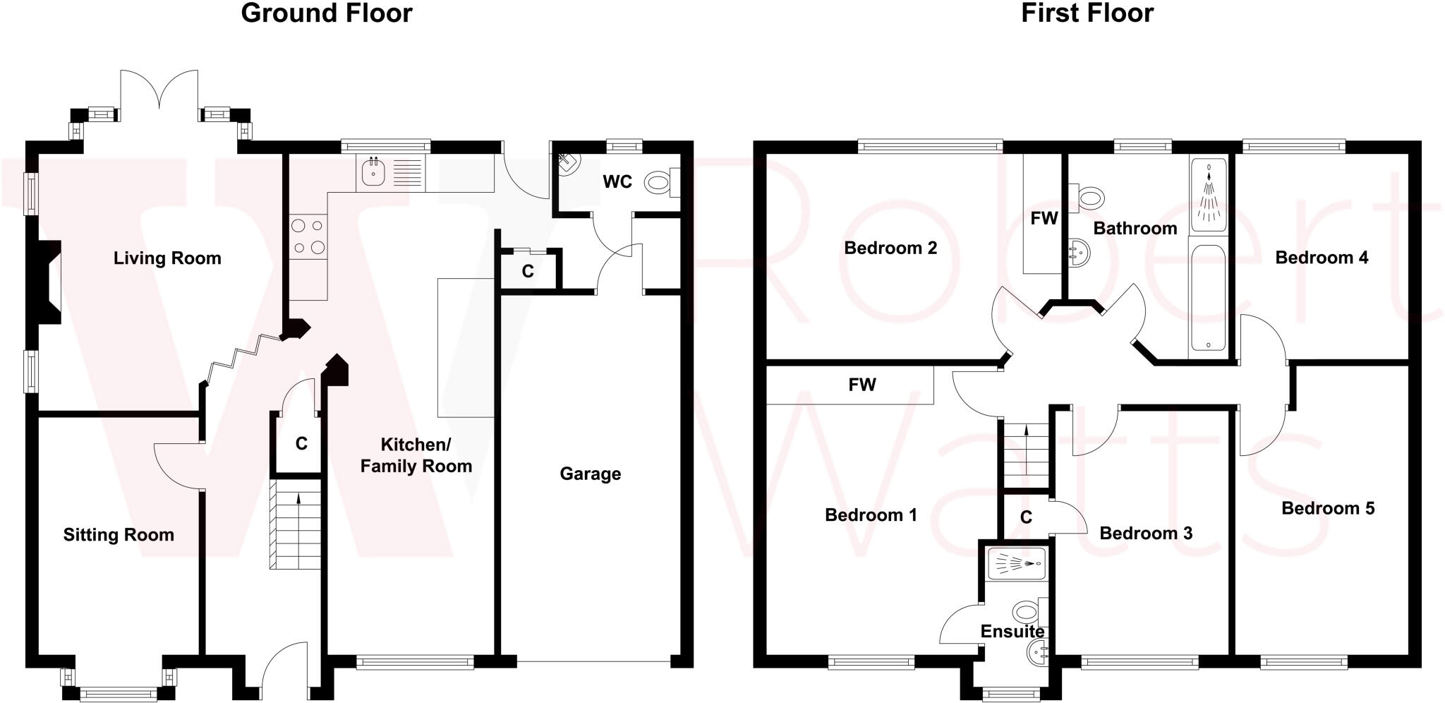 Scott Lane, Gomersal, Cleckheaton, West Yorkshire, BD19 floorplan