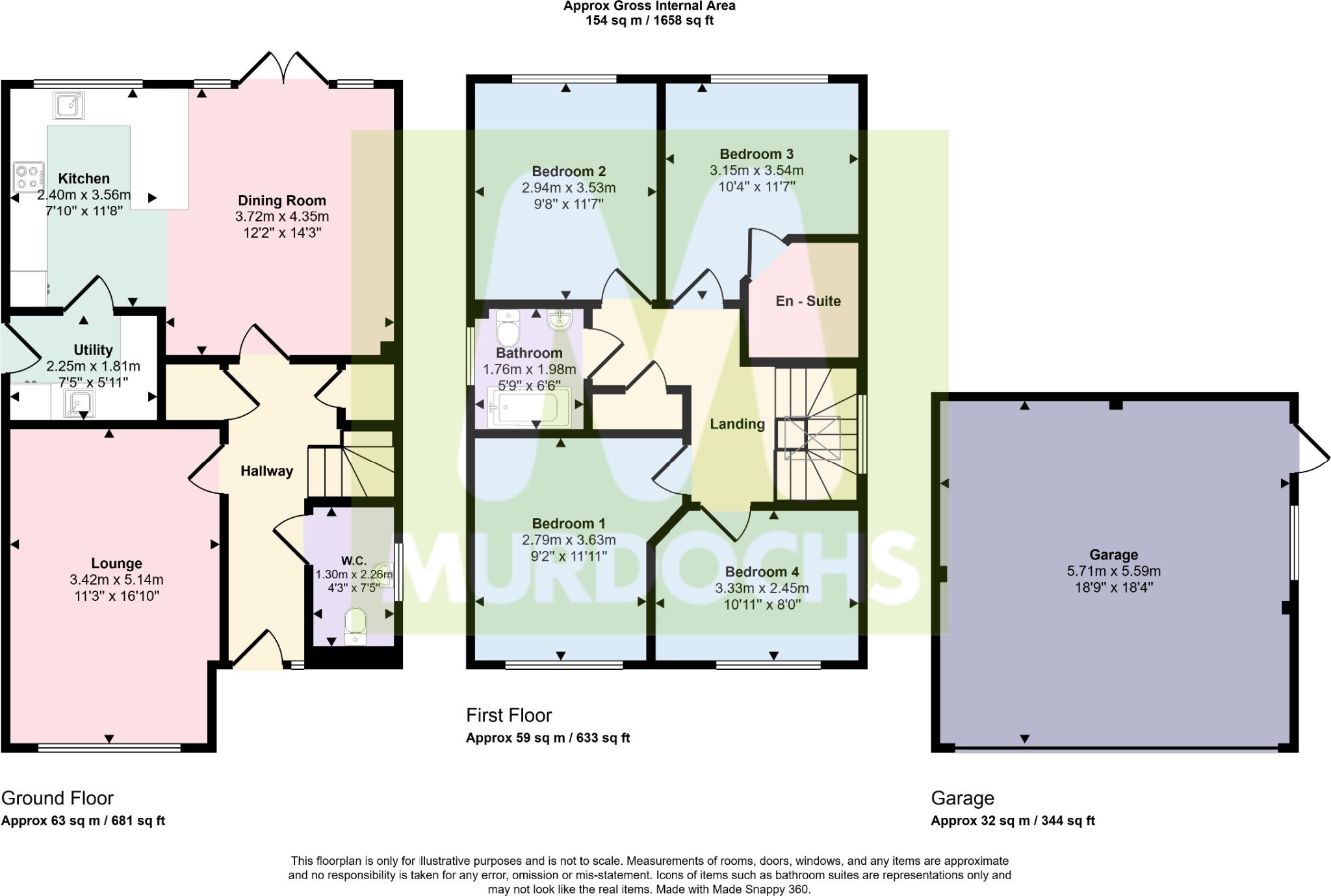 a White Bear, Stansted floorplan