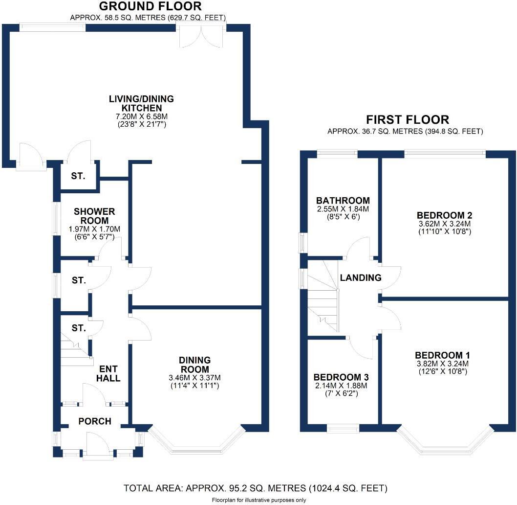 Stockport Road, Timperley floorplan