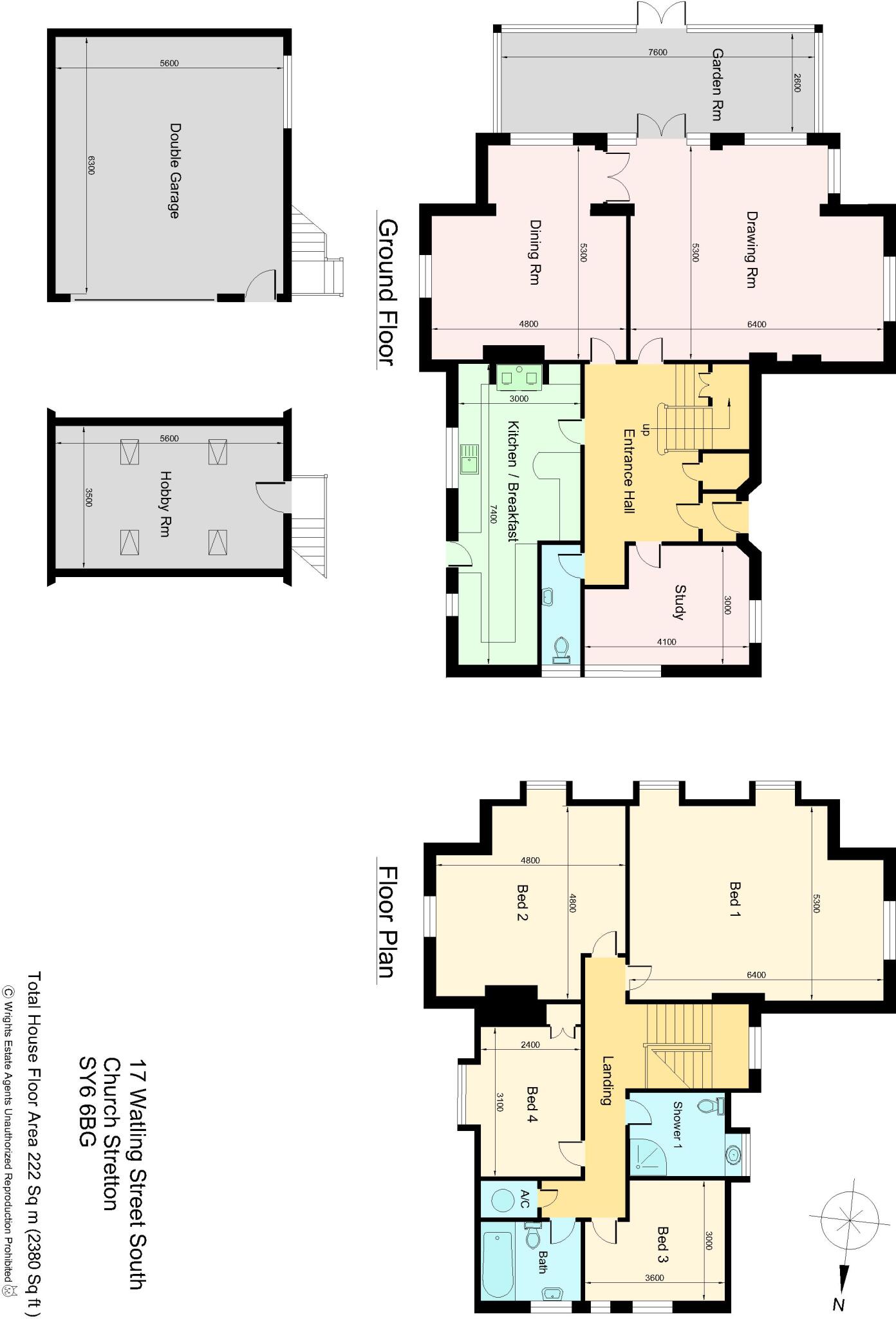 17 Watling Street South, Church Stretton, Shropshire floorplan