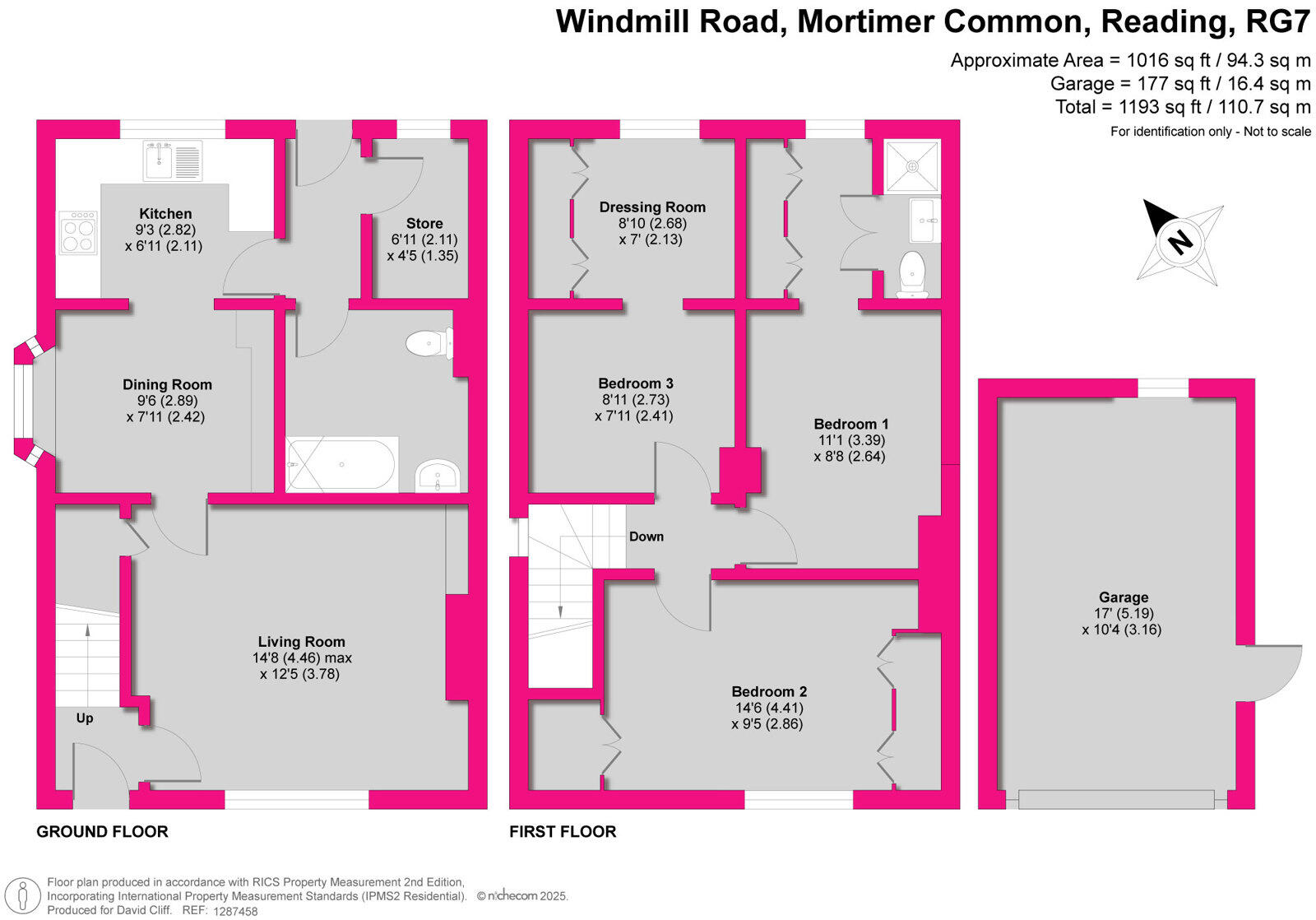 Windmill Road, Mortimer Common, Reading, Berkshire, RG7 floorplan