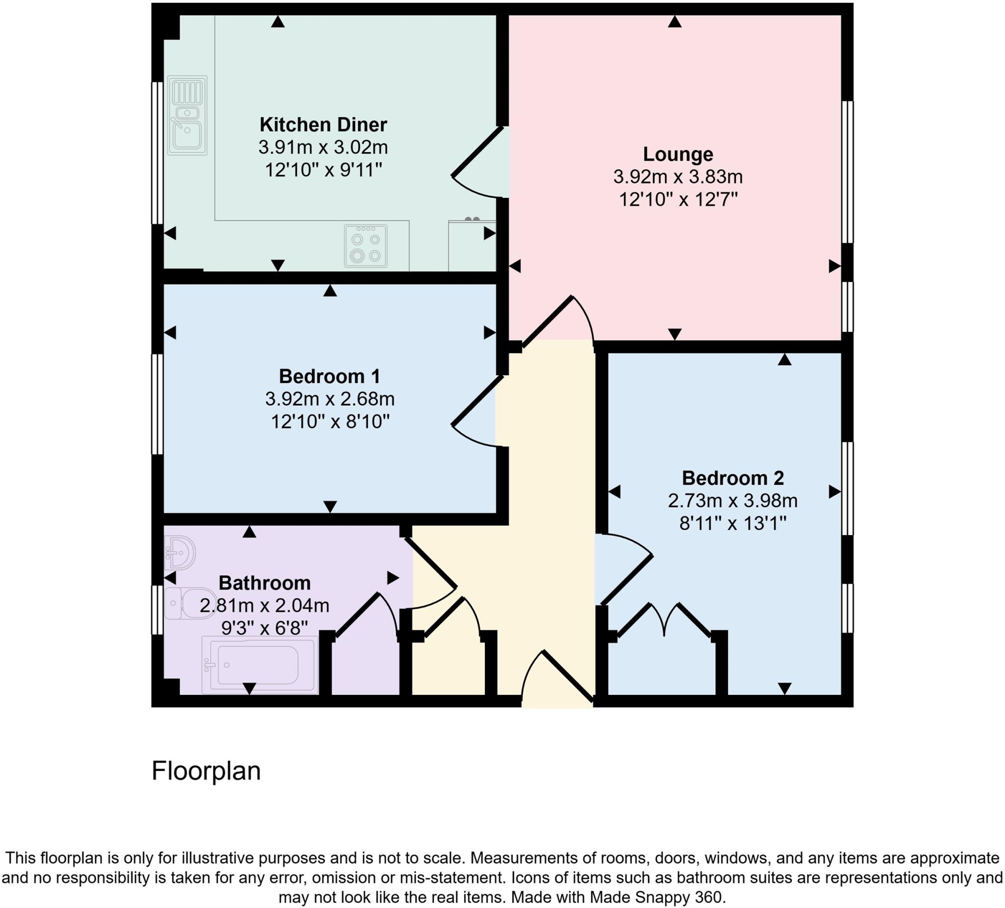Kings Worthy floorplan