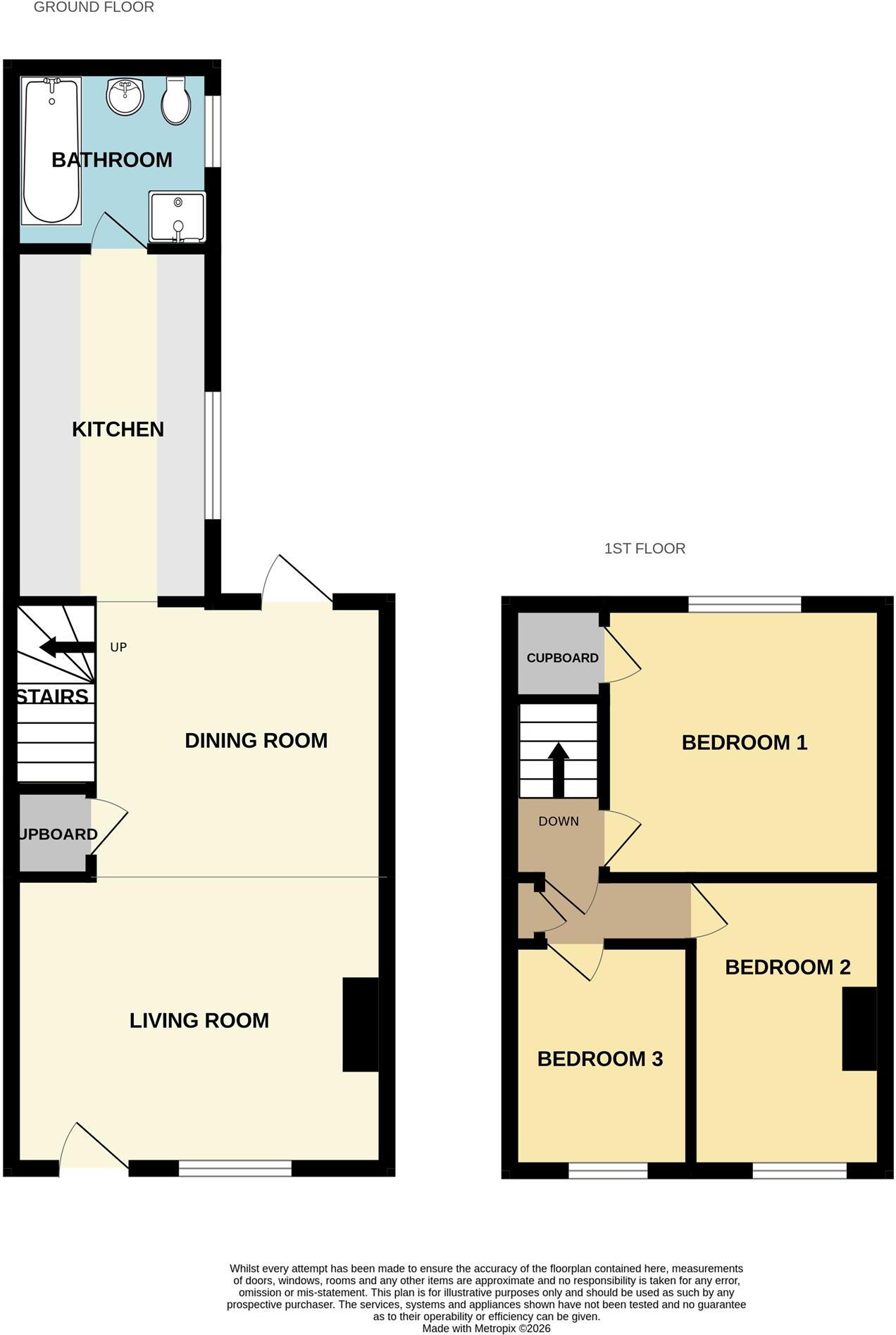 Francis Street, Brightlingsea floorplan