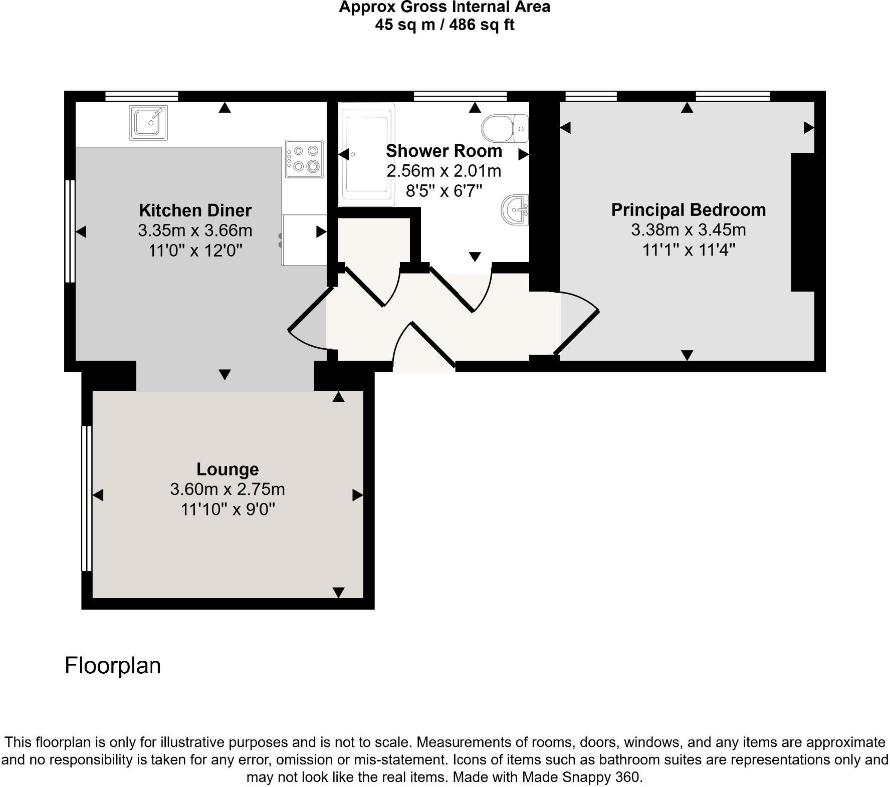 5 The Old Hospital, New Park Road, Devizes floorplan