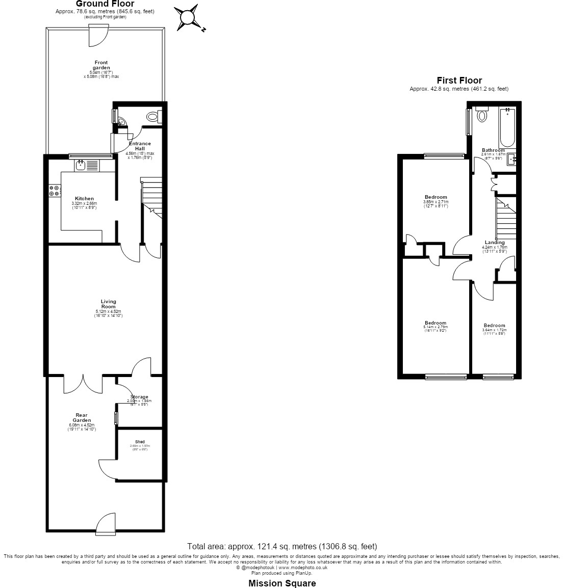 Mission Square, Brentford, London floorplan