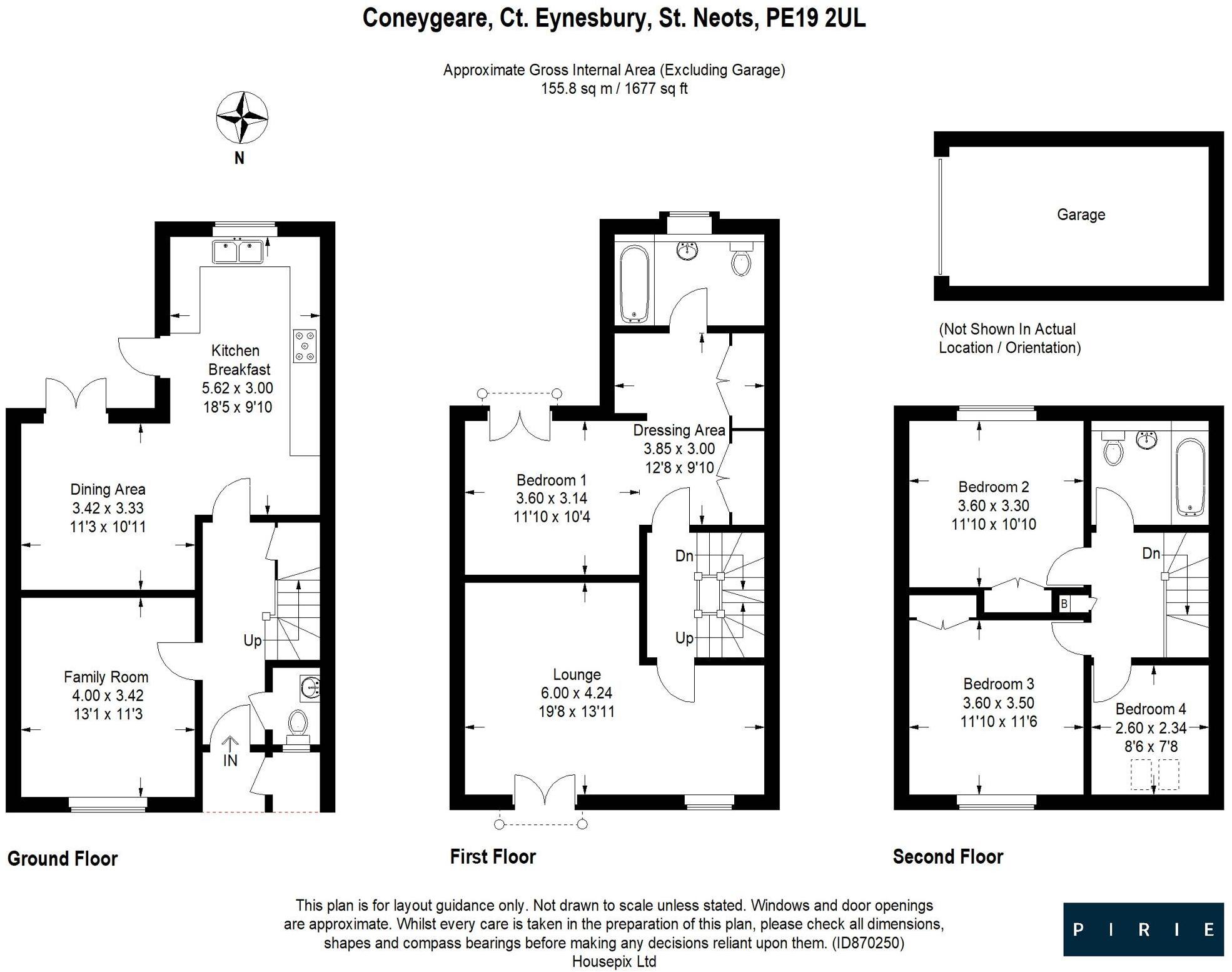 Coneygeare Court, Eynesbury, St. Neots floorplan