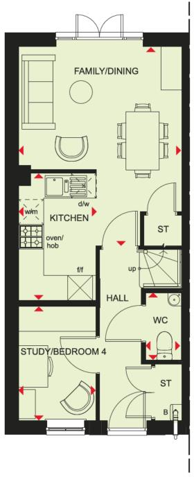 Quarter Jack Park, Leigh Road, Wimborne floorplan