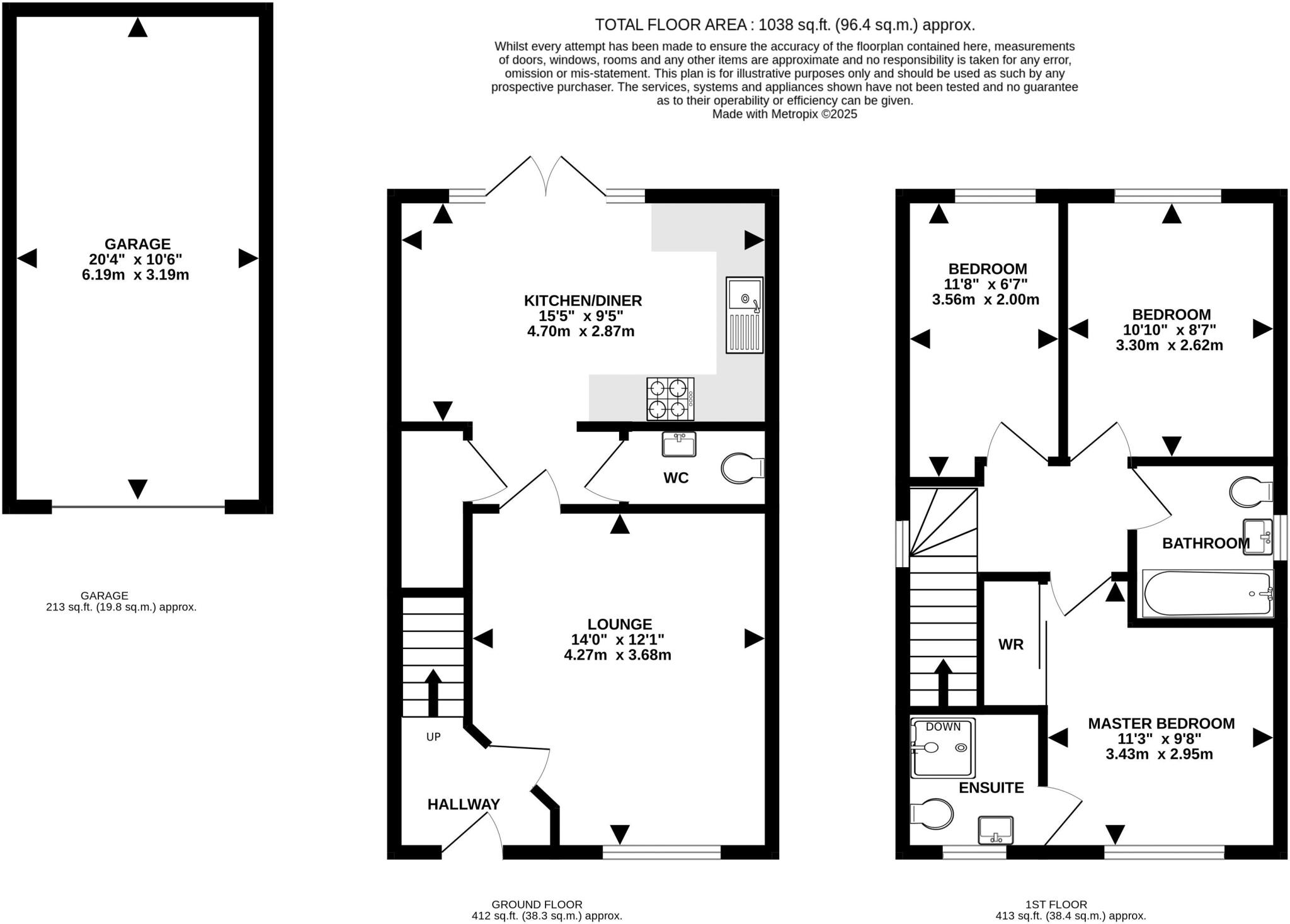 Kirk Road, Branston, Lincoln floorplan