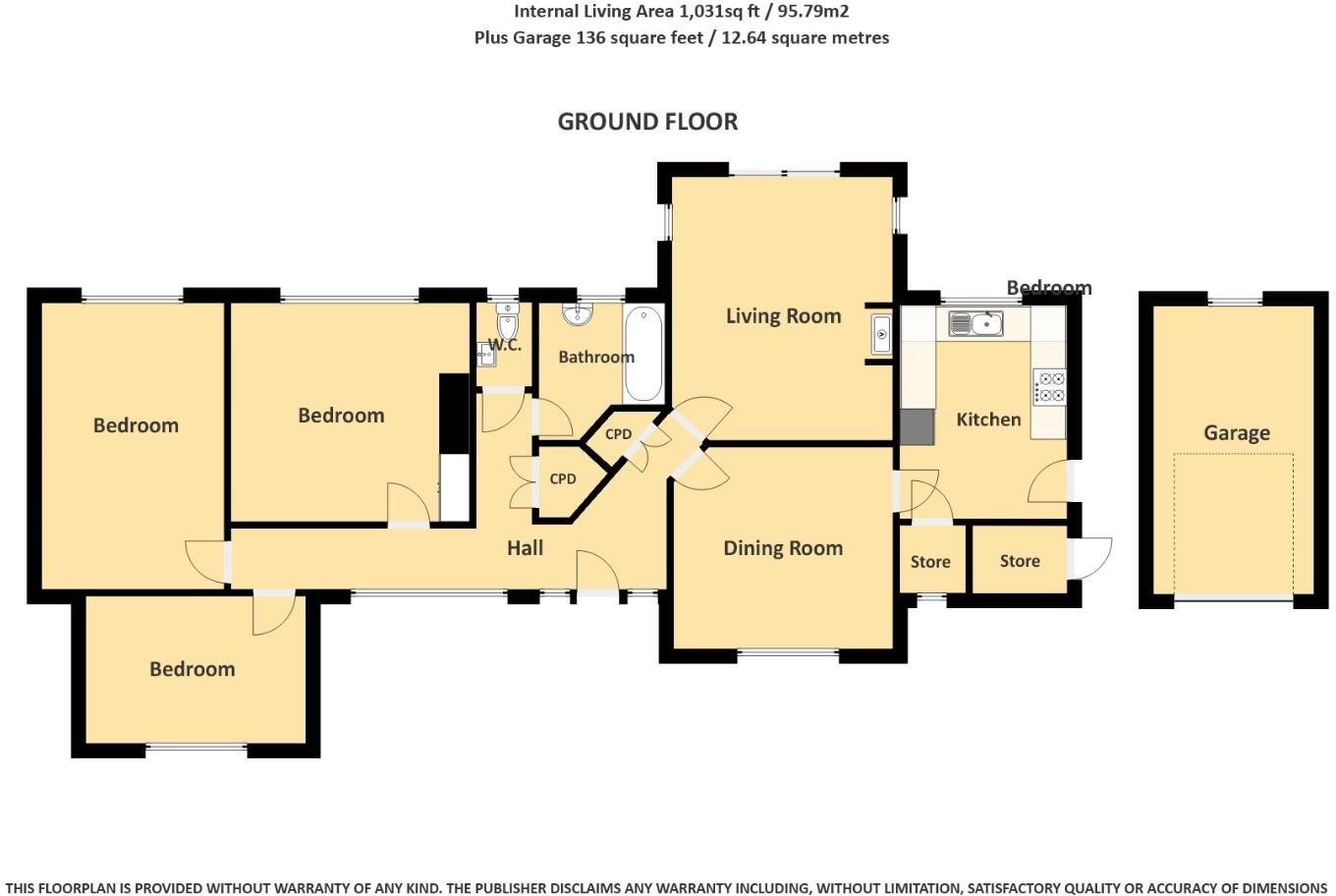 Lillington Road, Leamington Spa floorplan