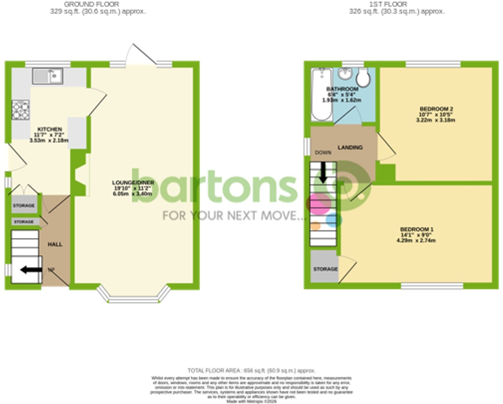 Stag Lane, Rotherham, S60 floorplan