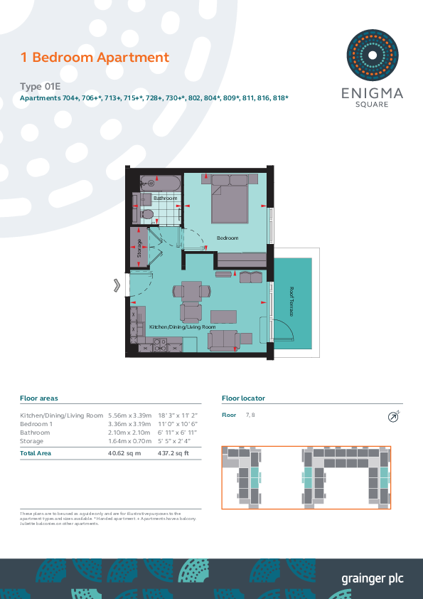 Enigma Square, Milton Keynes Milton Keynes MK9 floorplan
