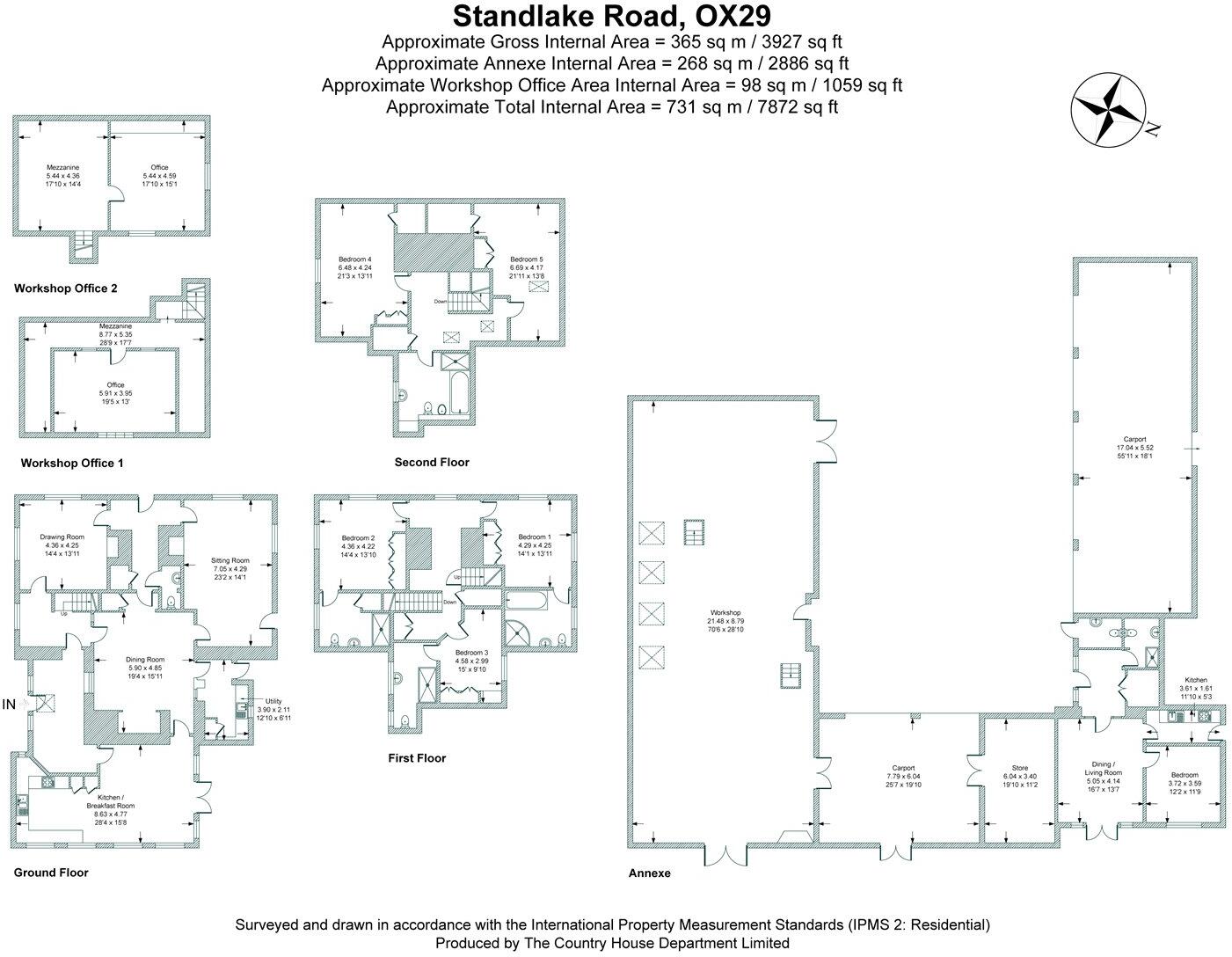 Standlake Road, Northmoor, Witney, OX29 floorplan