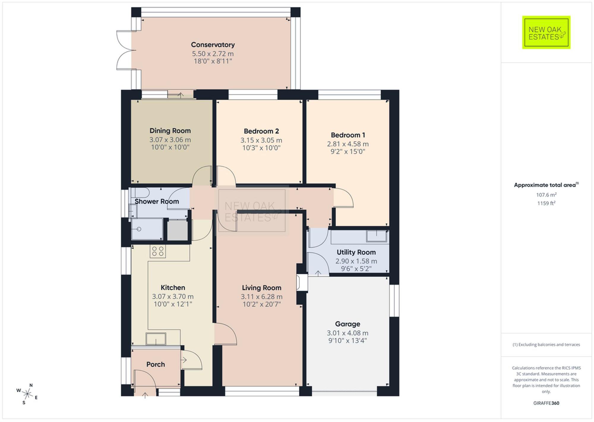 Glebe Close, Holmewood, S42 floorplan