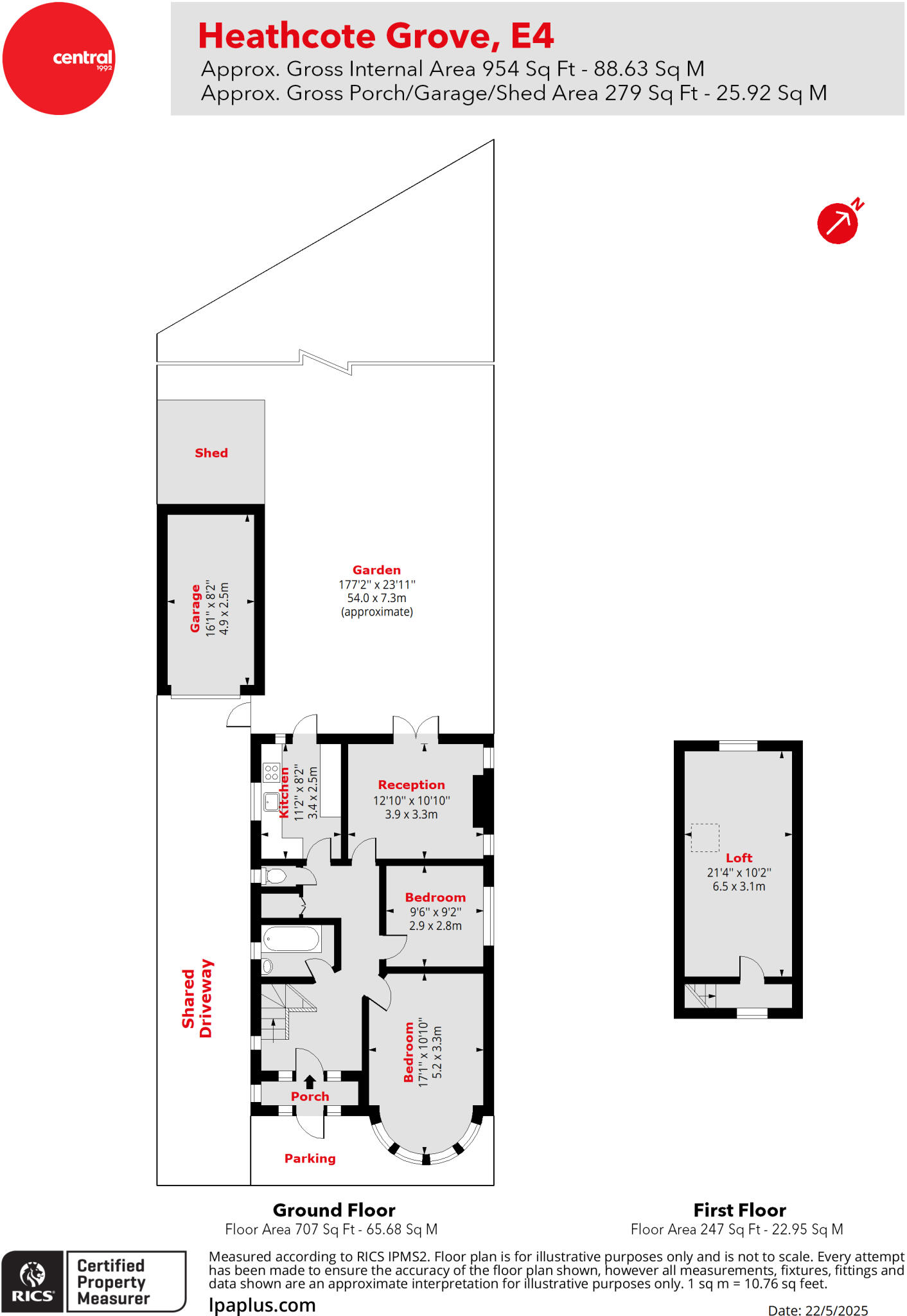 Heathcote Grove, Chingford, London, E4 floorplan