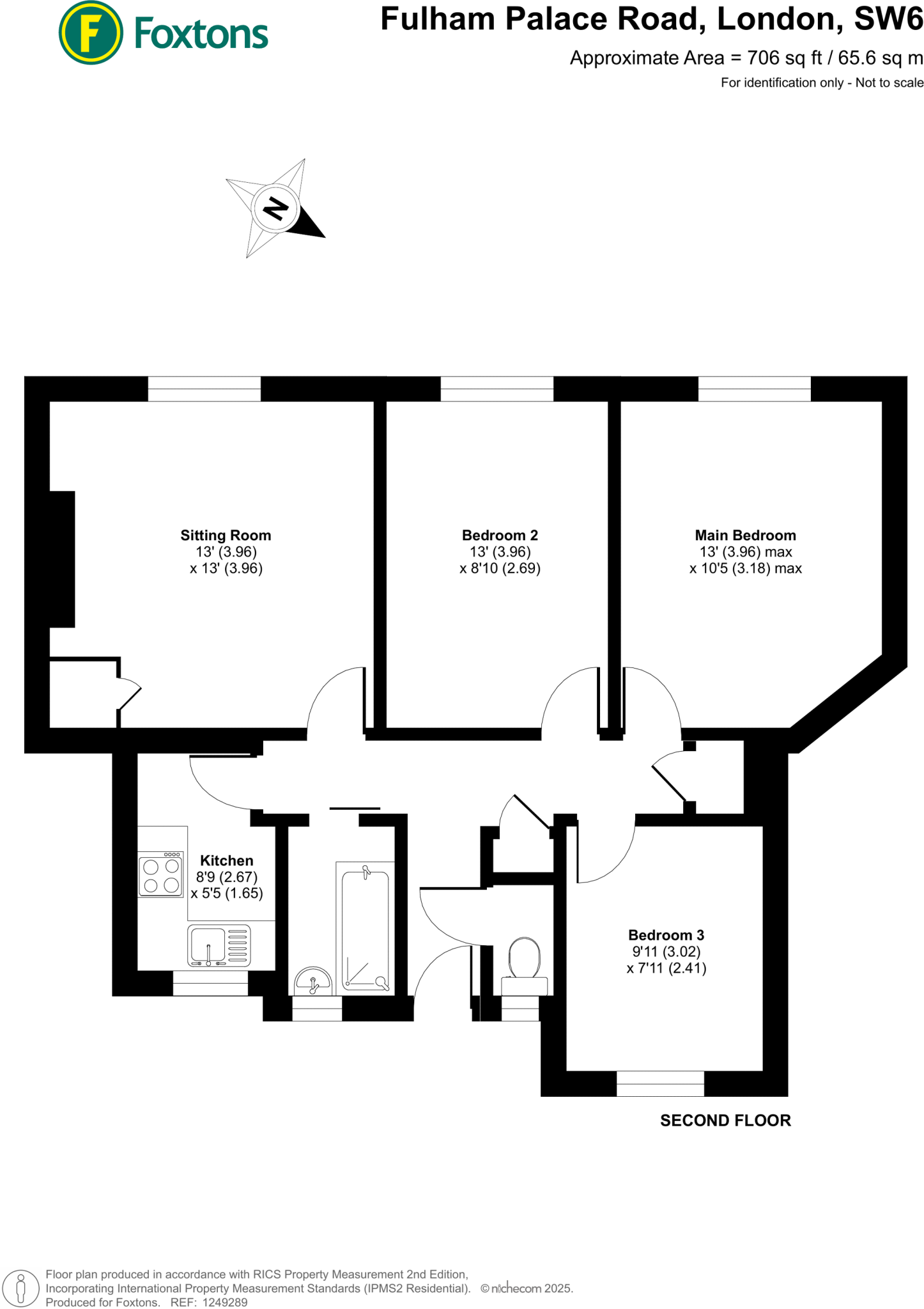 Robert Owen House, Bishop's Park, London, SW6 floorplan