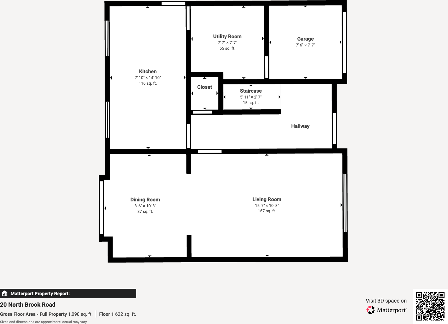 North Brook Road, Hadfield, Glossop, SK13 2EZ floorplan