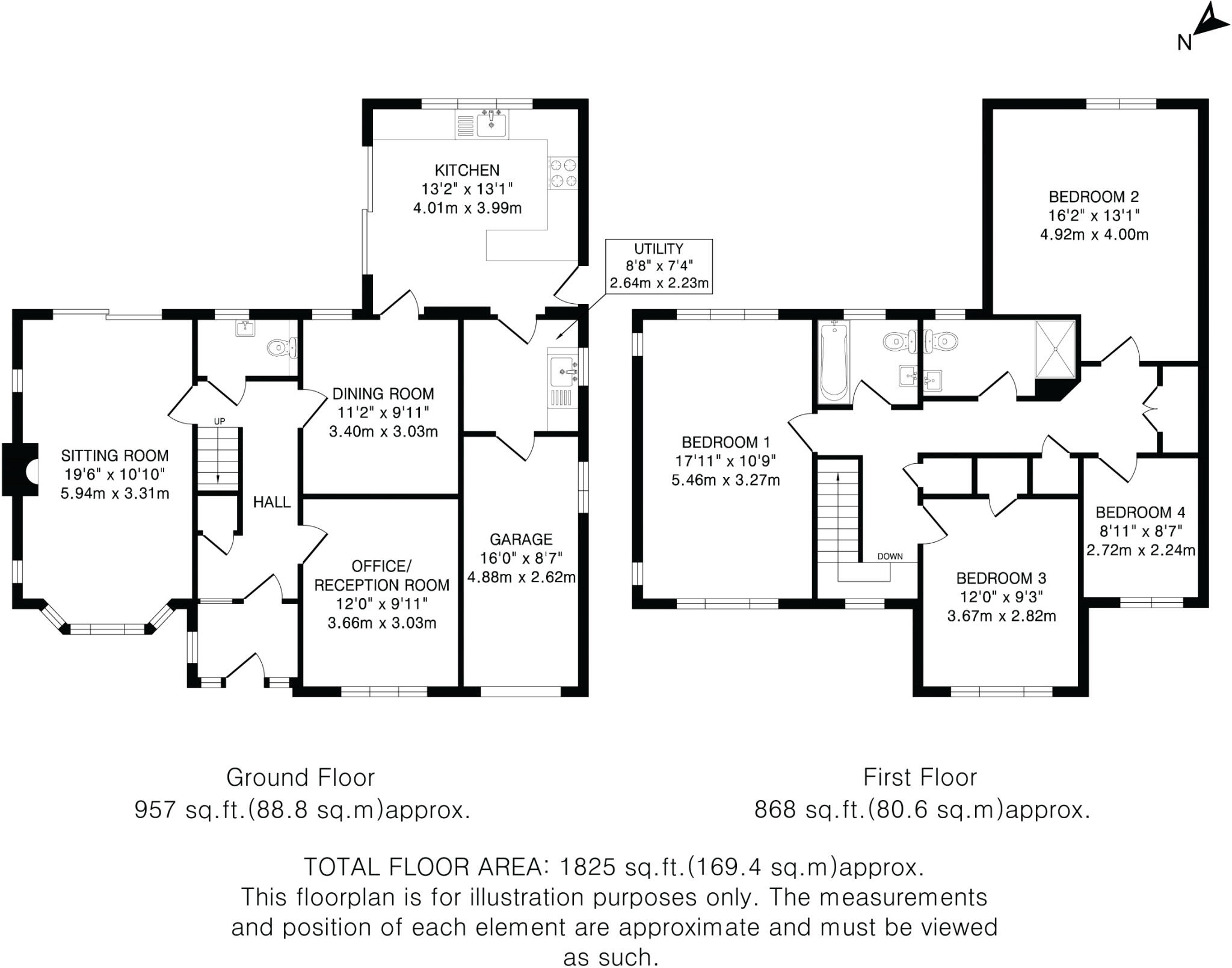 Abbey Avenue, St Albans, AL3 floorplan