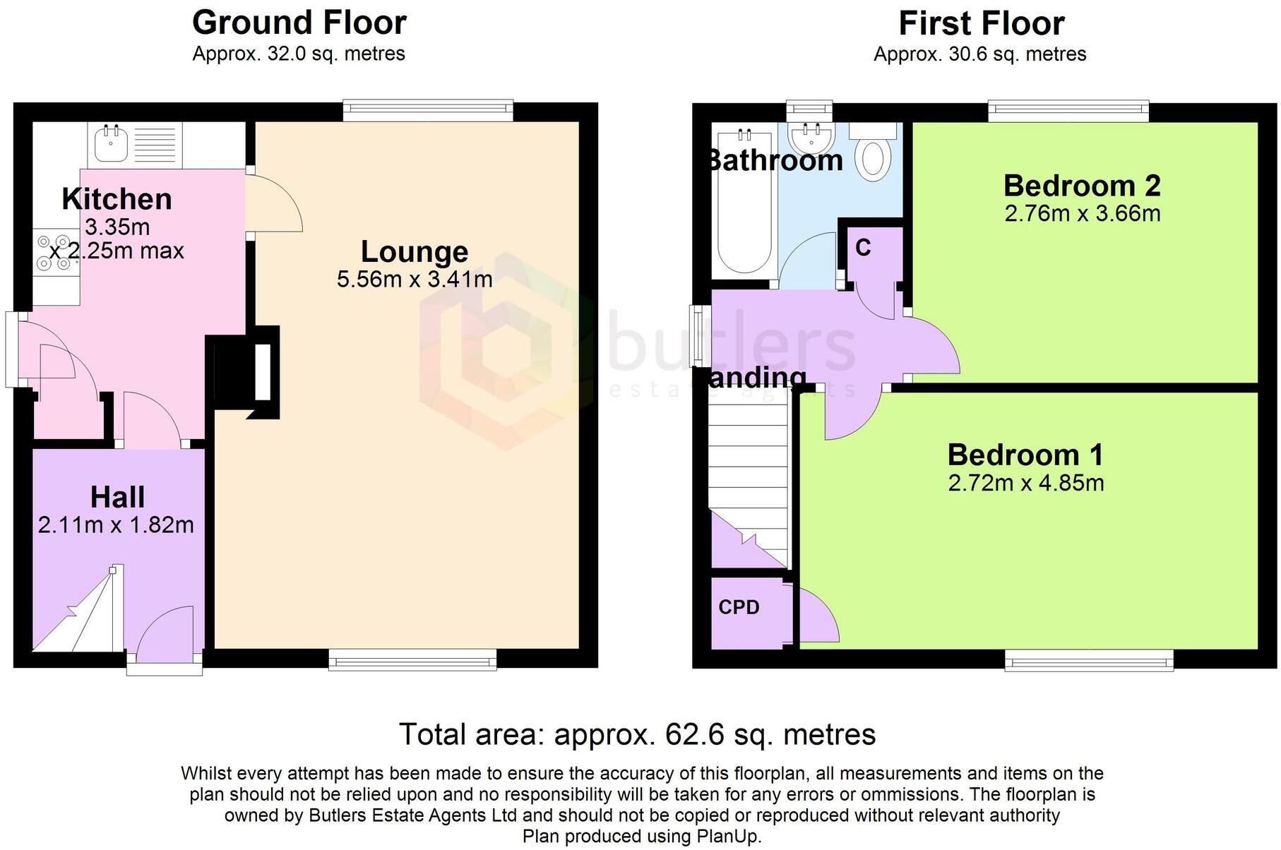 Warris Close, Rotherham, S61 floorplan