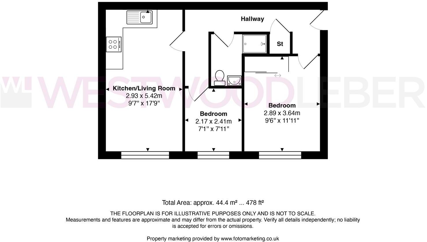 Silverfield, Broxbourne floorplan