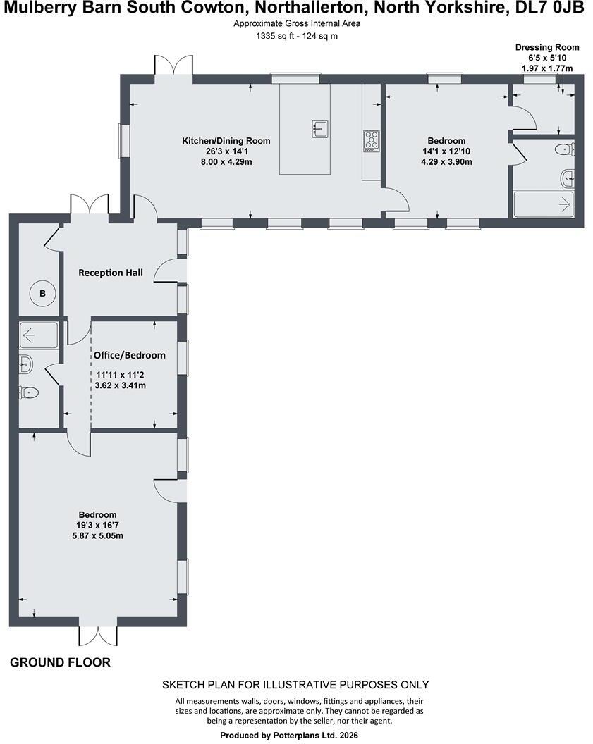 South Cowton, Northallerton floorplan
