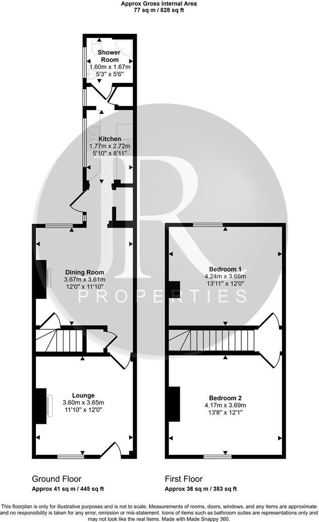 Arch Street, Brereton, Rugeley floorplan