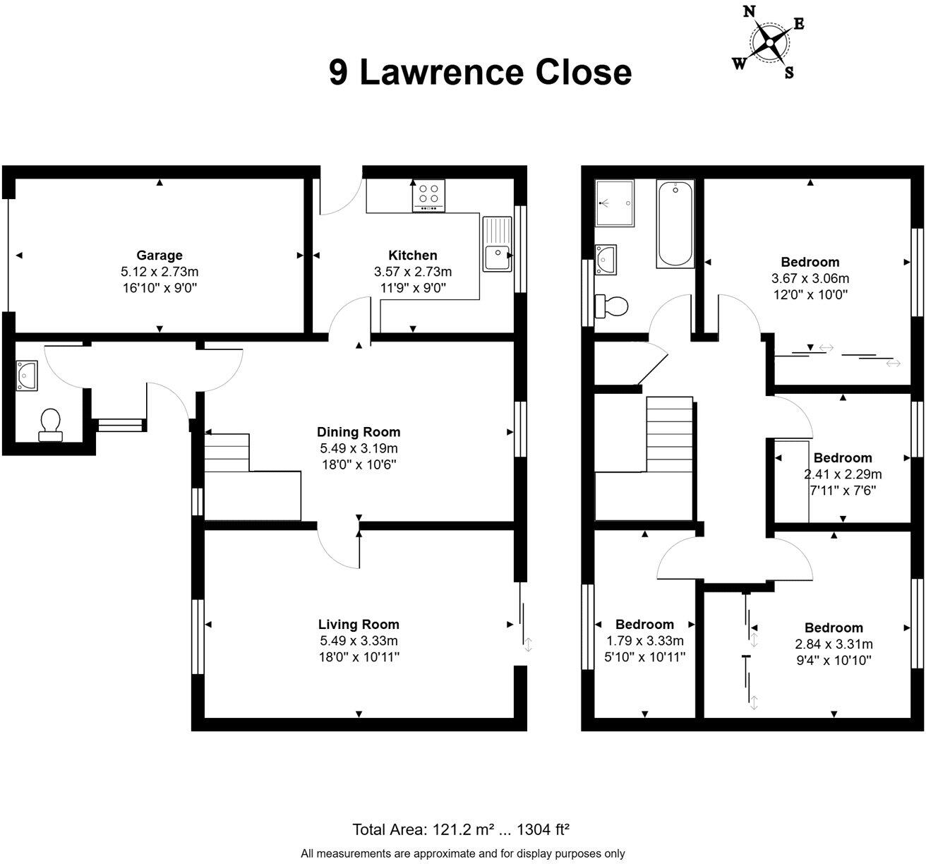 Lawrence Close, Devizes, Wiltshire, SN10 floorplan