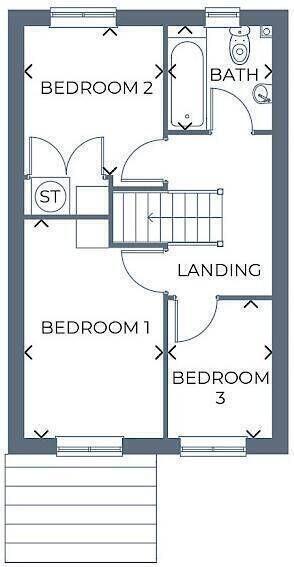 All Saints, Ferryhill, County Durham, DL17 floorplan