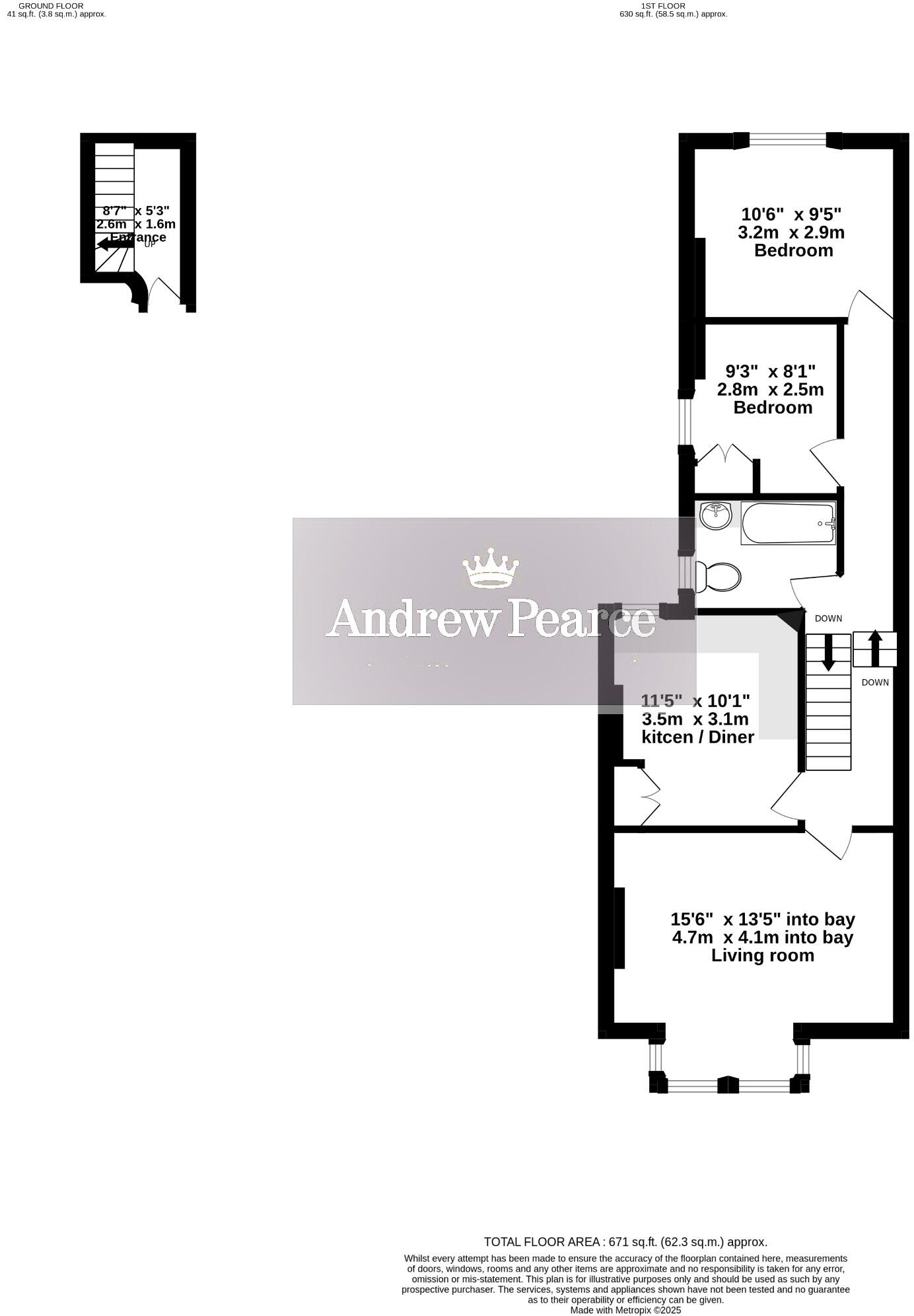 Vaughan Road, Harrow floorplan