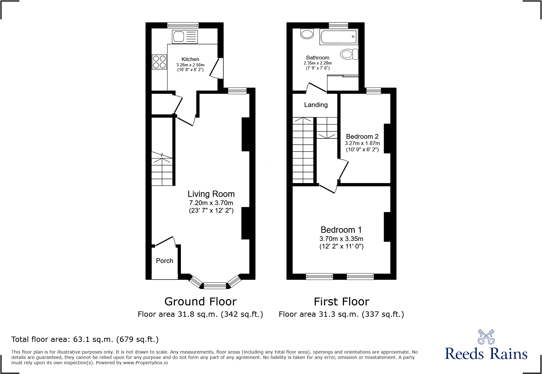 Barmeston Road, London, SE6 floorplan