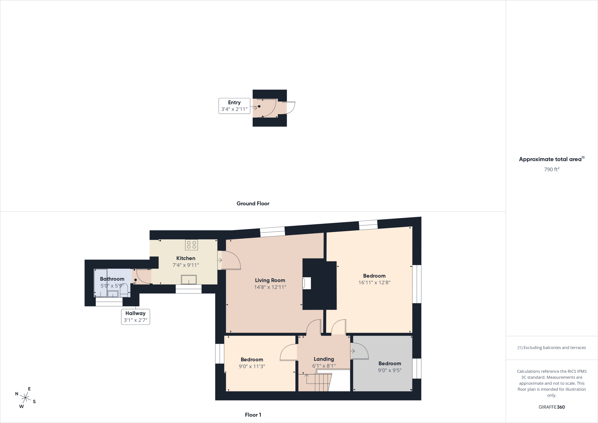 Portland Street, Pelaw, Newcastle Upon Tyne floorplan