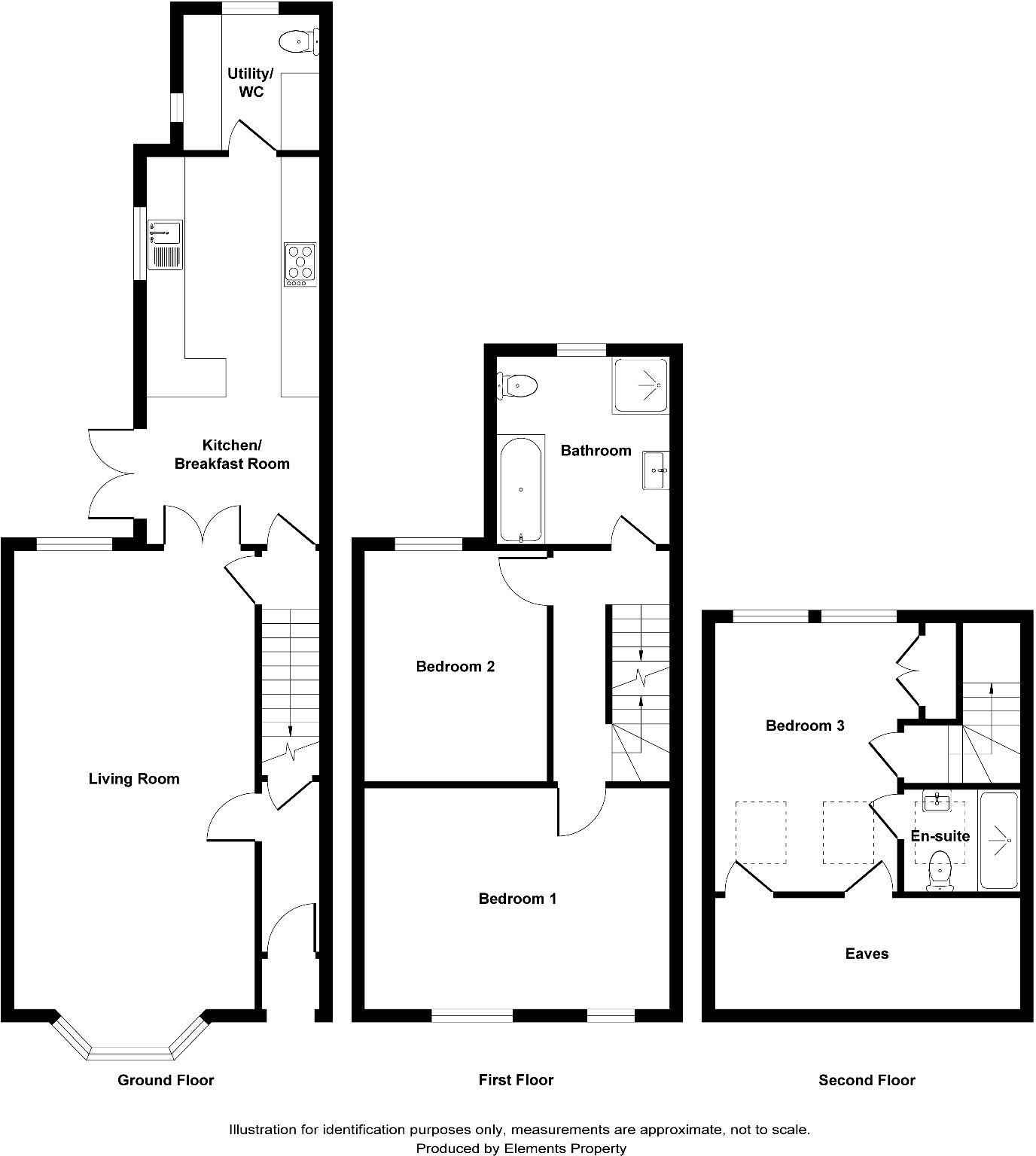 Beatrice Street, Kempston, Bedford floorplan