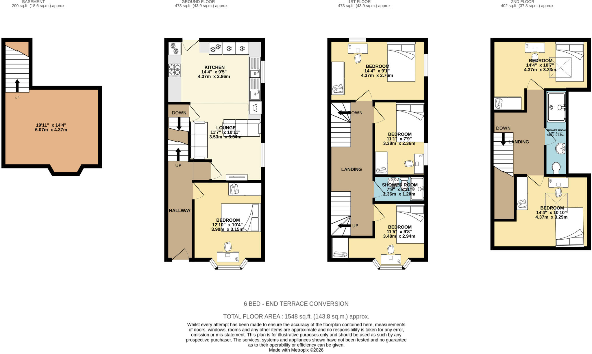 Connaught Road, Liverpool floorplan