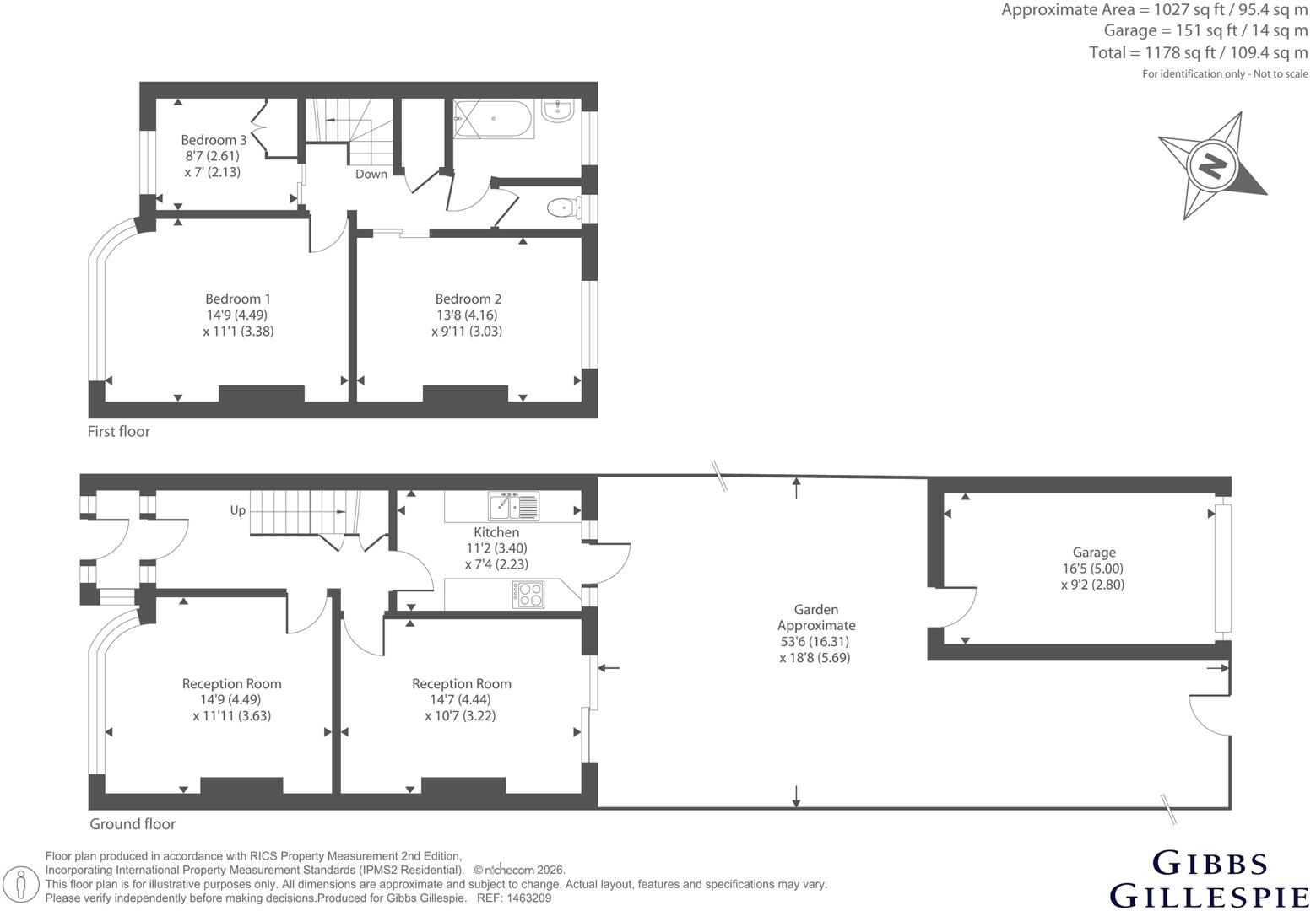 Torcross Road, Ruislip floorplan