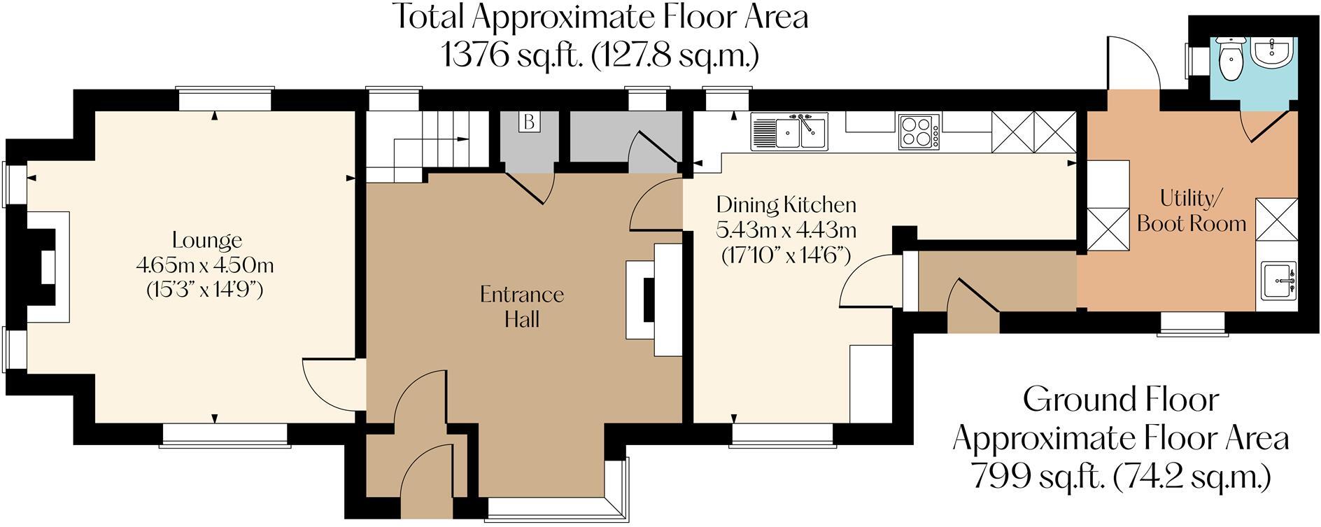 Sir William Hill Road, Grindleford, Hope Valley floorplan