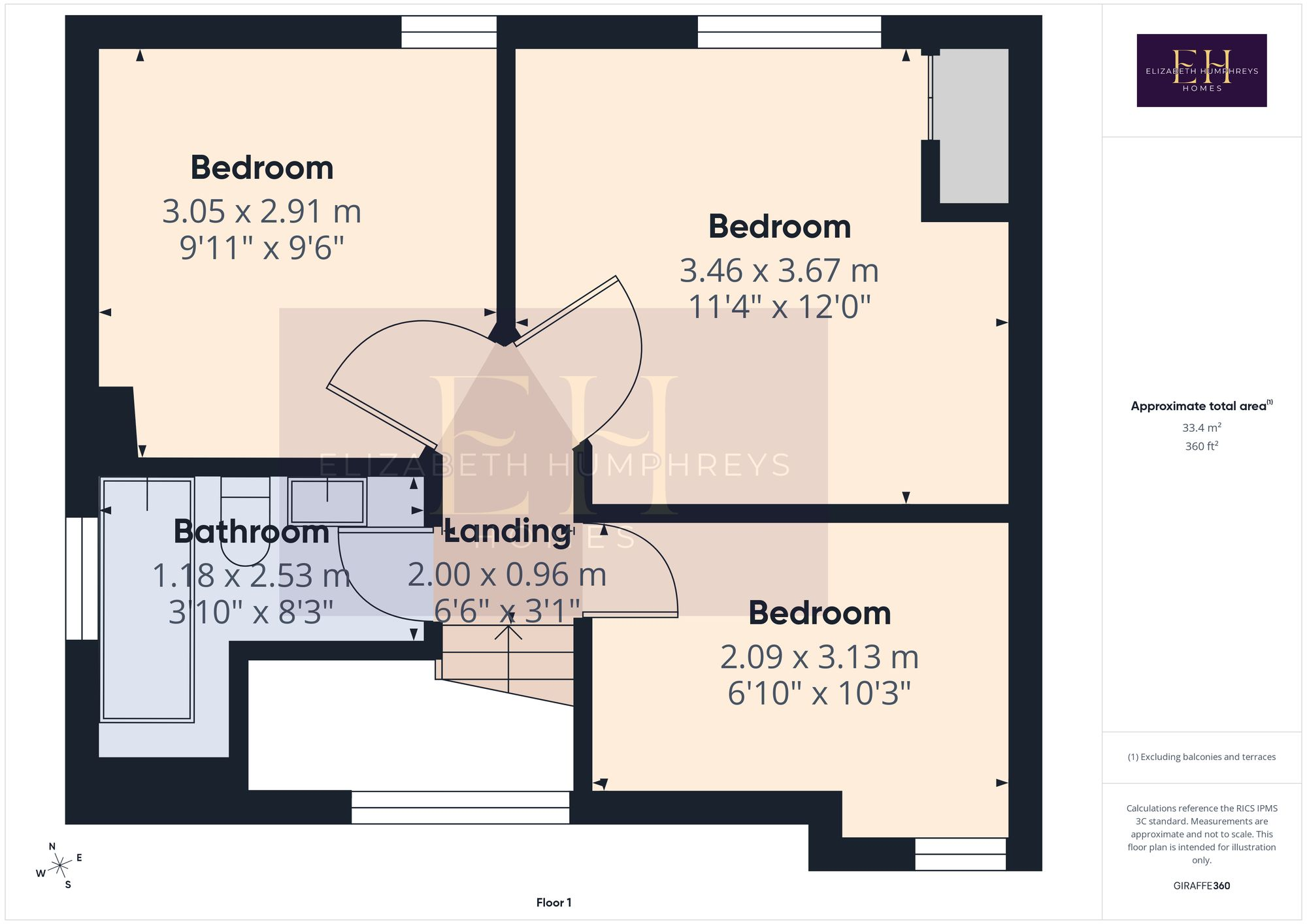 Golden Close, Ellingham, NE67 floorplan