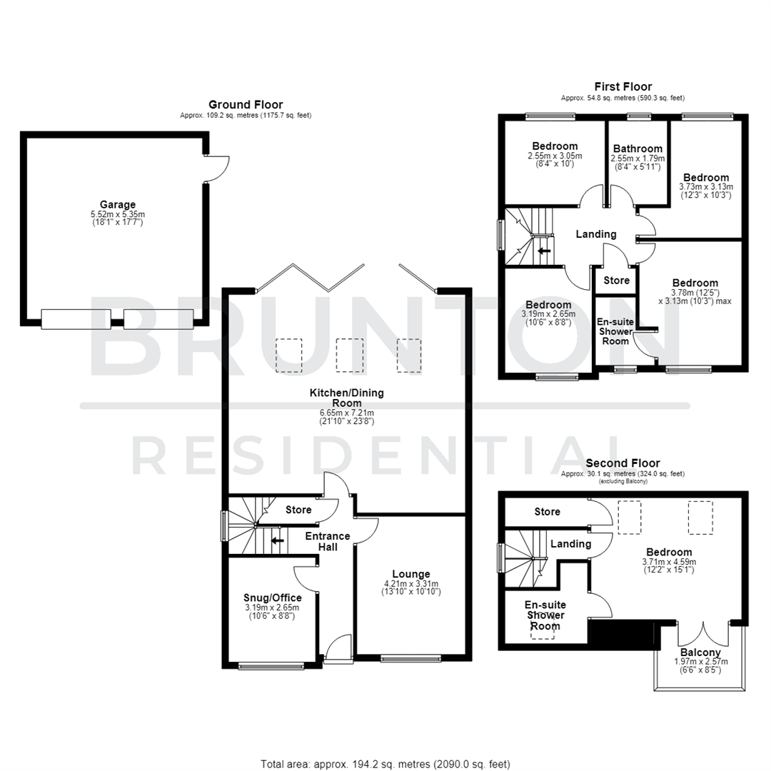 Maynard Street, Great Park, NE13 floorplan