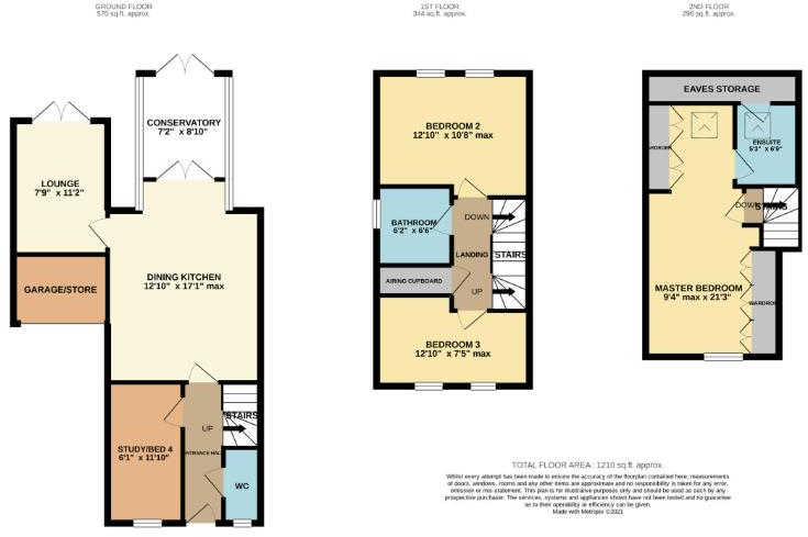 Burleigh Rise, Tuxford, Newark floorplan