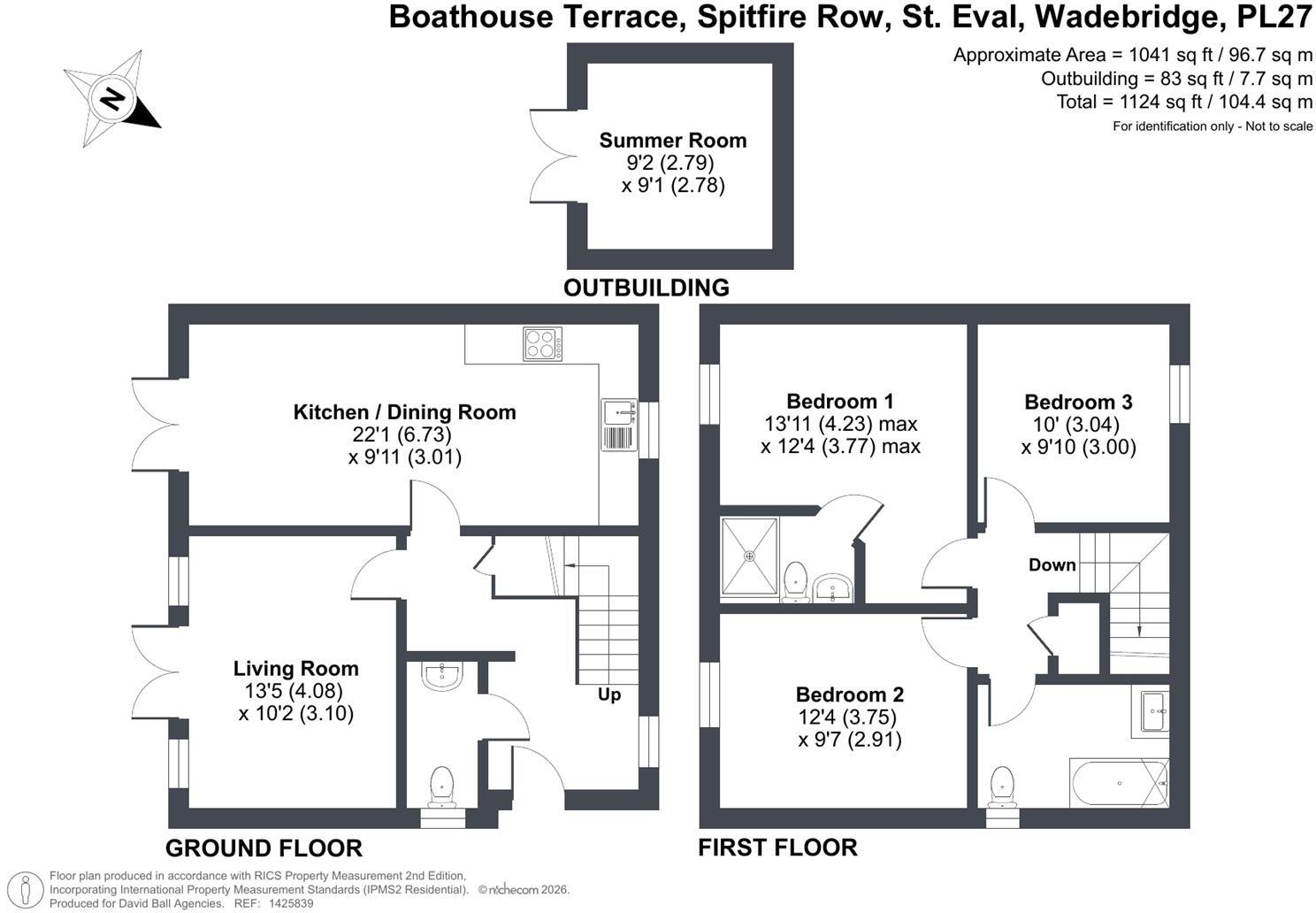 Spitfire Row, St Eval, Wadebridge floorplan