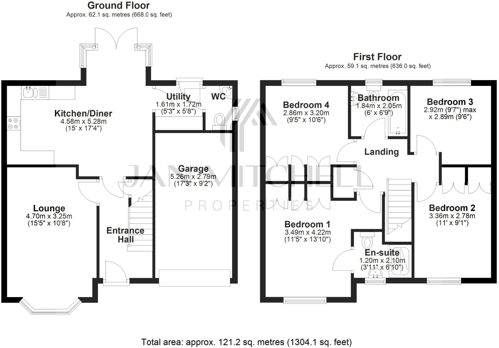 Aspen Grove, Burnopfield, Newcastle upon Tyne floorplan