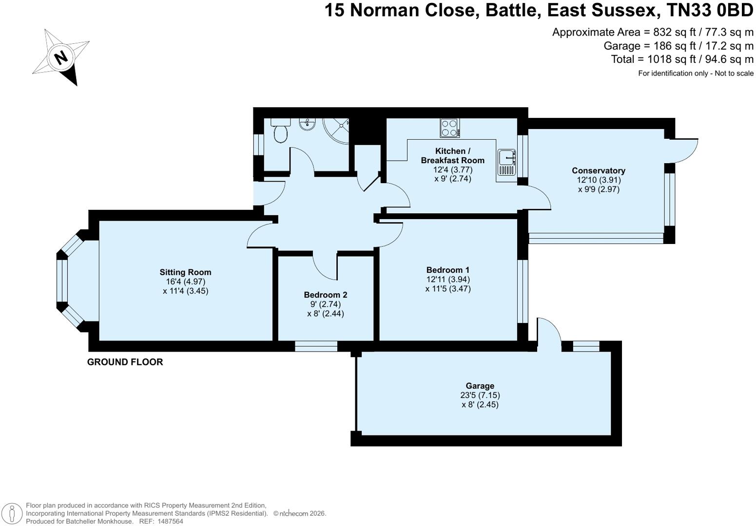 Norman Close, Battle floorplan