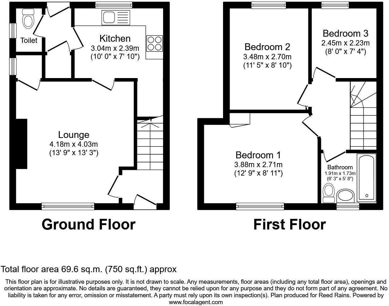 Sicey Avenue, Sheffield, South Yorkshire, S5 floorplan