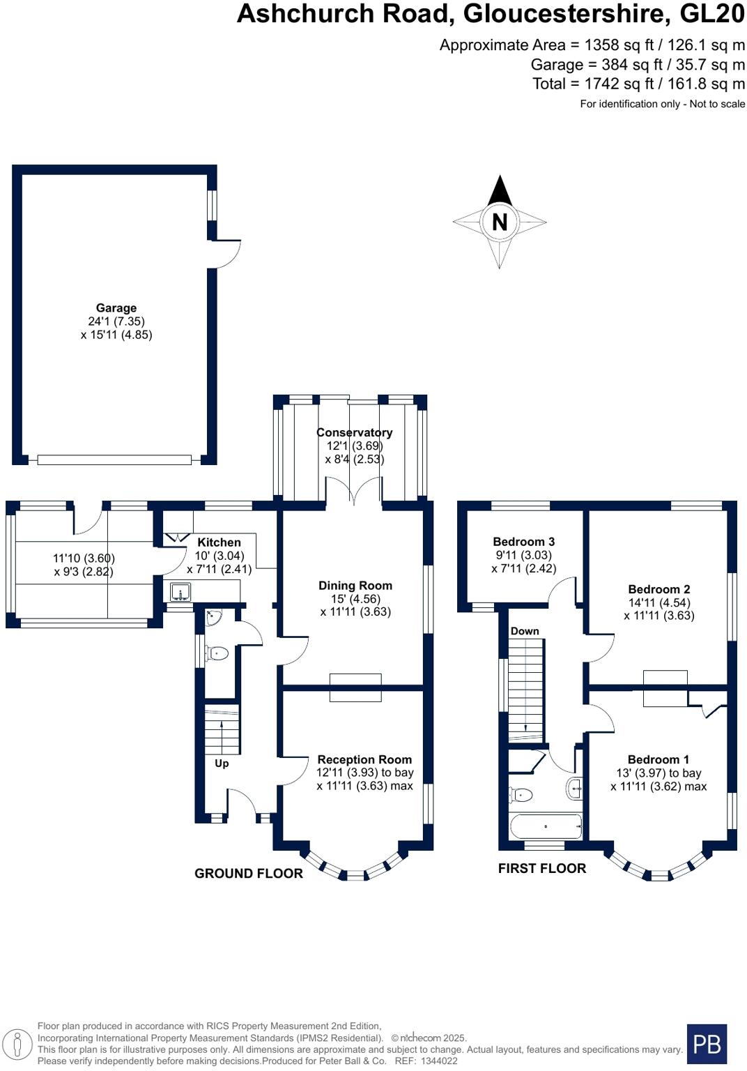 Ashchurch Road, Tewkesbury, Gloucestershire floorplan