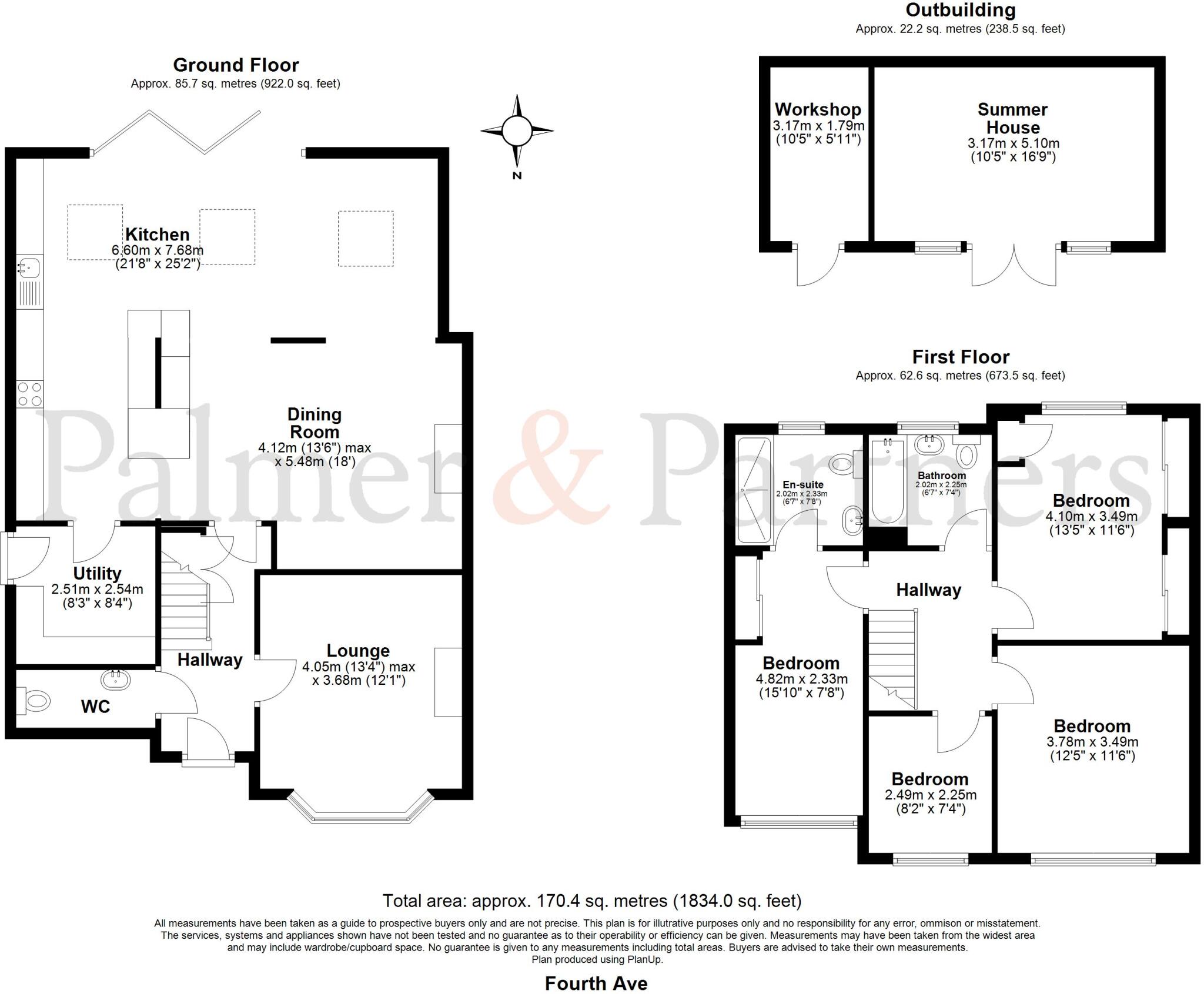Fourth Avenue, Chelmsford, Essex, CM1 floorplan