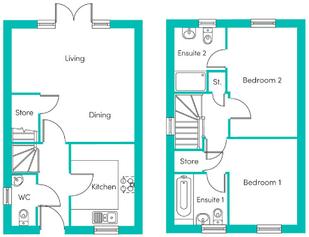 Elsham Place, Newark, NG24 floorplan
