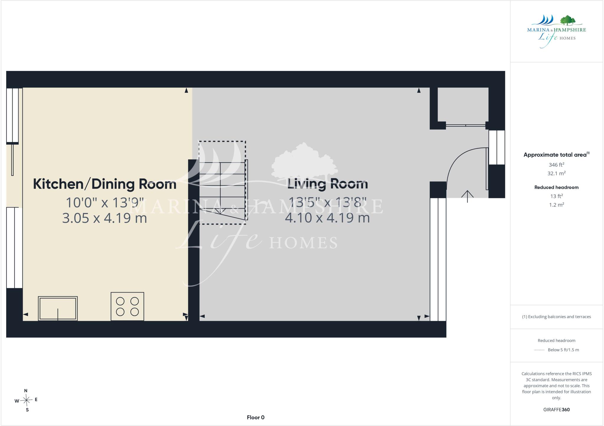 Paddock Walk, Portsmouth floorplan